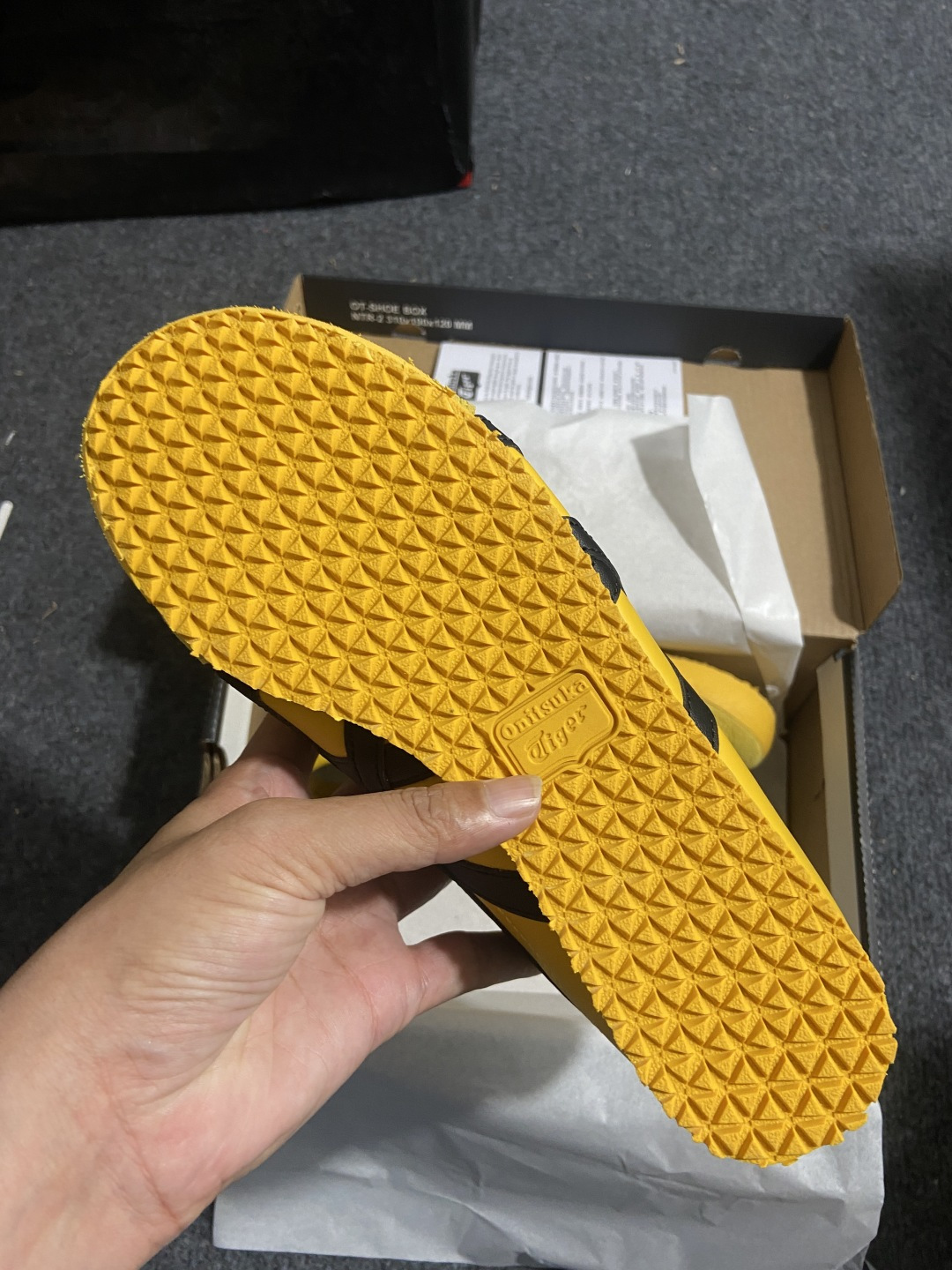 PK版出货！顶级头层，最强品质！鬼冢虎 李小龙黑黄ASICS Tiger Mexico 66 鬼冢虎 1