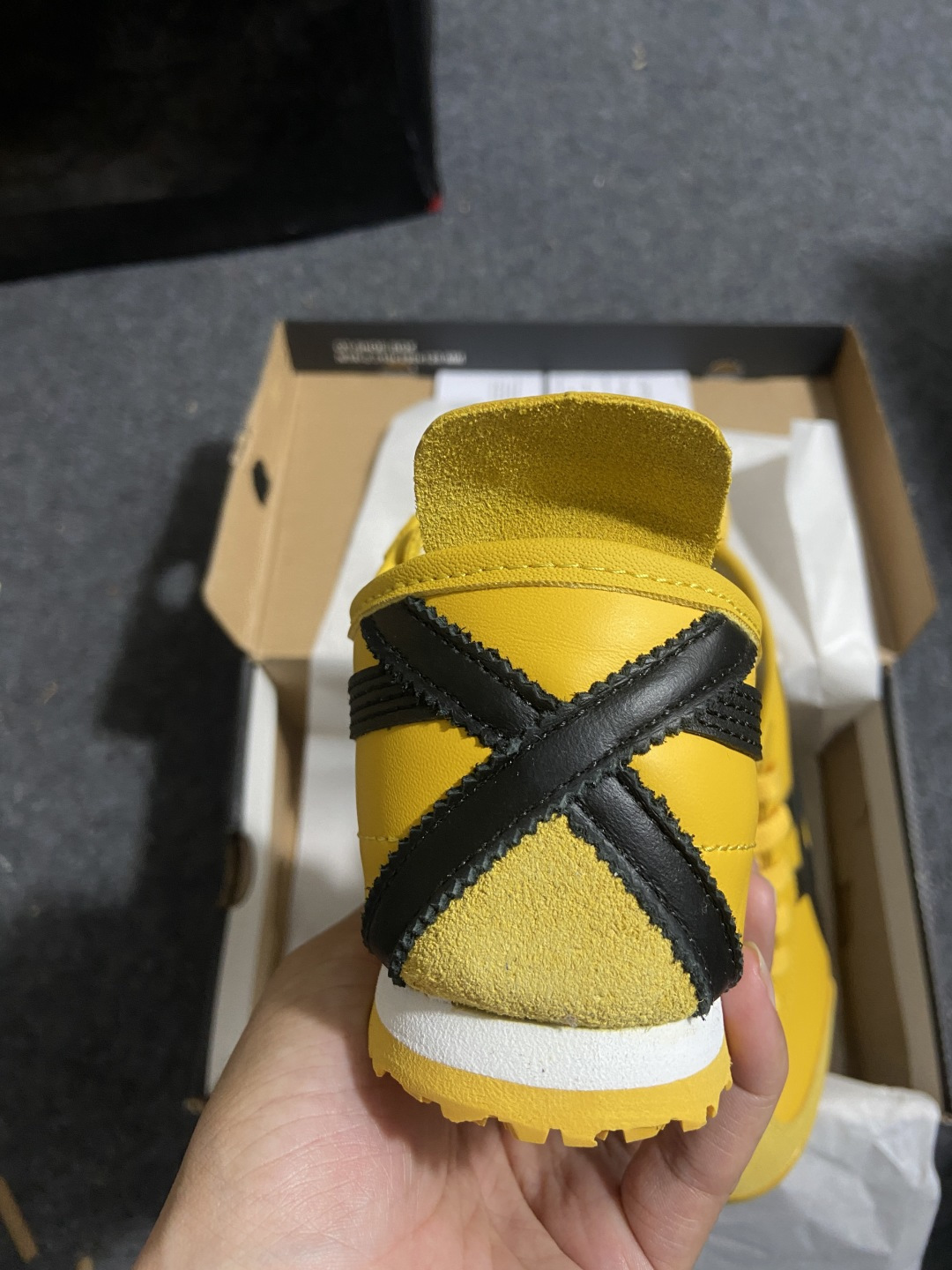 PK版出货！顶级头层，最强品质！鬼冢虎 李小龙黑黄ASICS Tiger Mexico 66 鬼冢虎 1