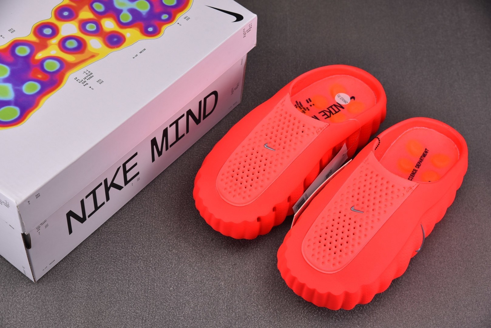 Mind 尺码:36-47.5纯原版出品-NK Mind 001 Slide Solar Red 红色 