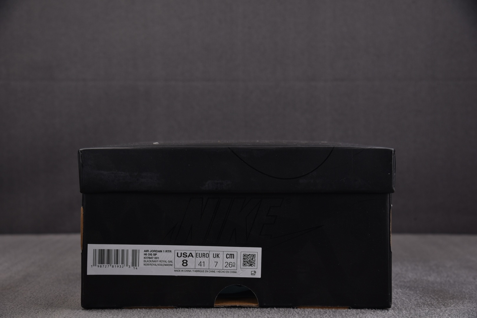AJ1 EUR:40-48.5纯原-Air Jordan 1 Retro High OG SP Frag