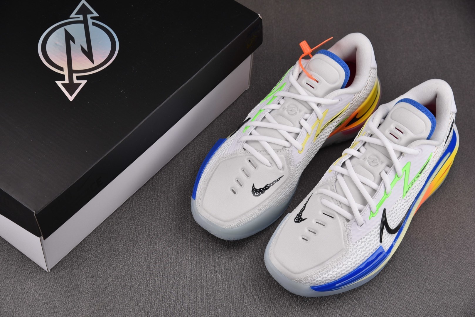 GT蓝球鞋 尺码:40-48.5纯原出品-NK Air Zoom GT Cut Ghost 白黑红 DX