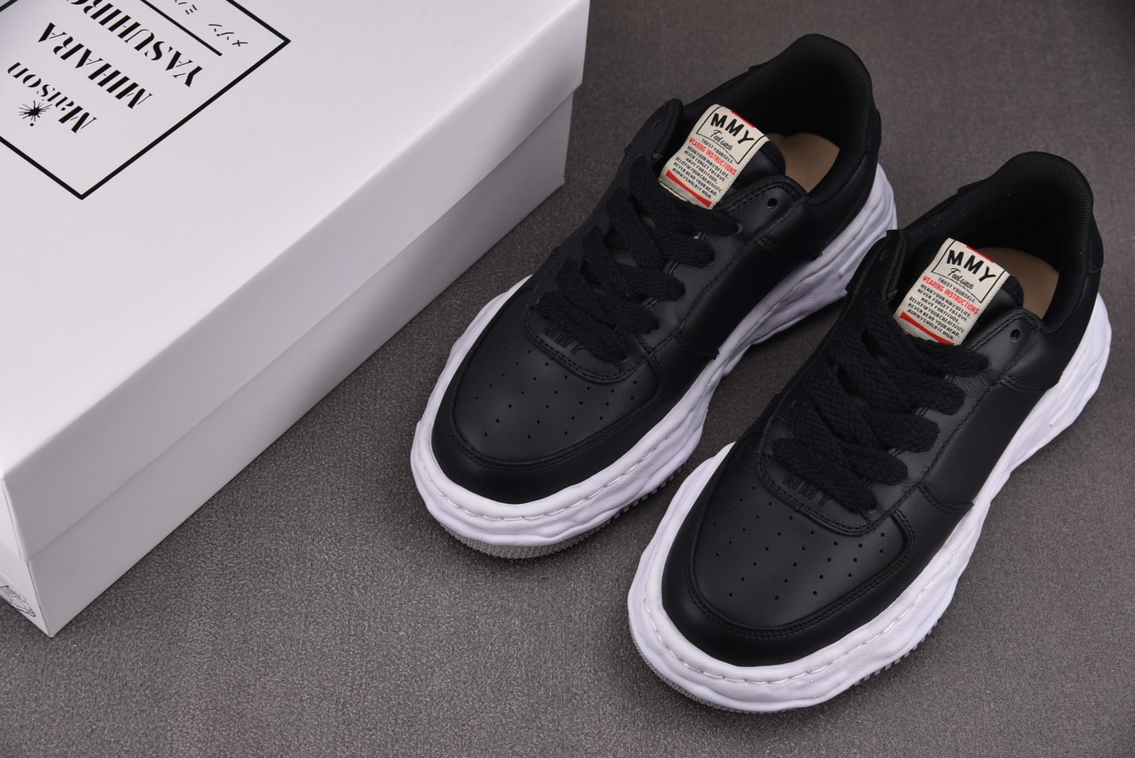 MMY 三原 尺码:36-44纯原版出品-MIHARA YASUHIRO 黑色 No.745 YZ022