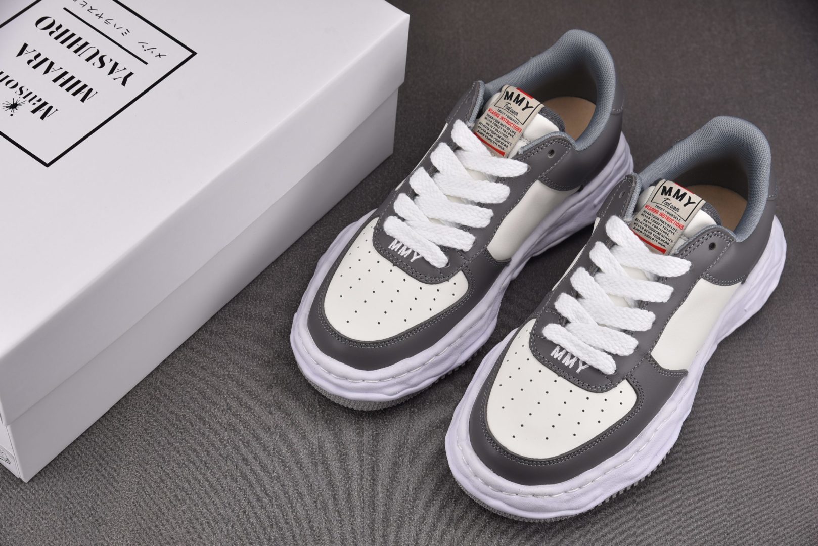 MMY 三原 尺码:36-44纯原版出品-MIHARA YASUHIRO 灰白 No.741 YZ022