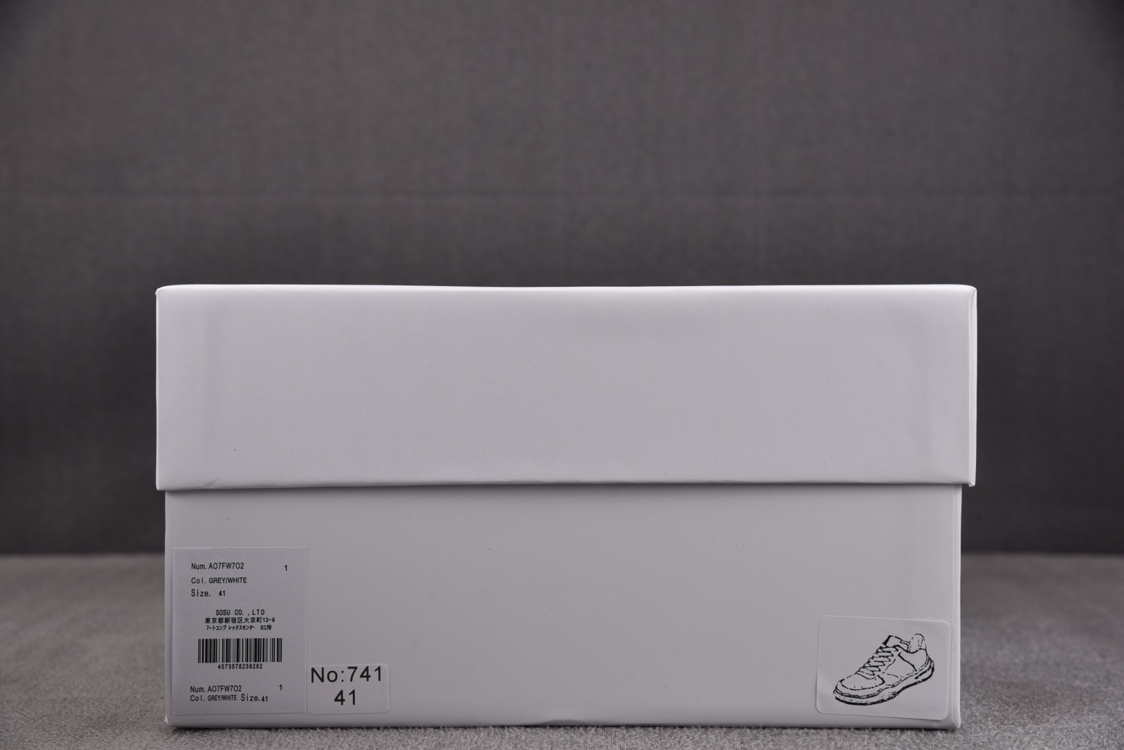 MMY 三原 尺码:36-44纯原版出品-MIHARA YASUHIRO 灰白 No.741 YZ022