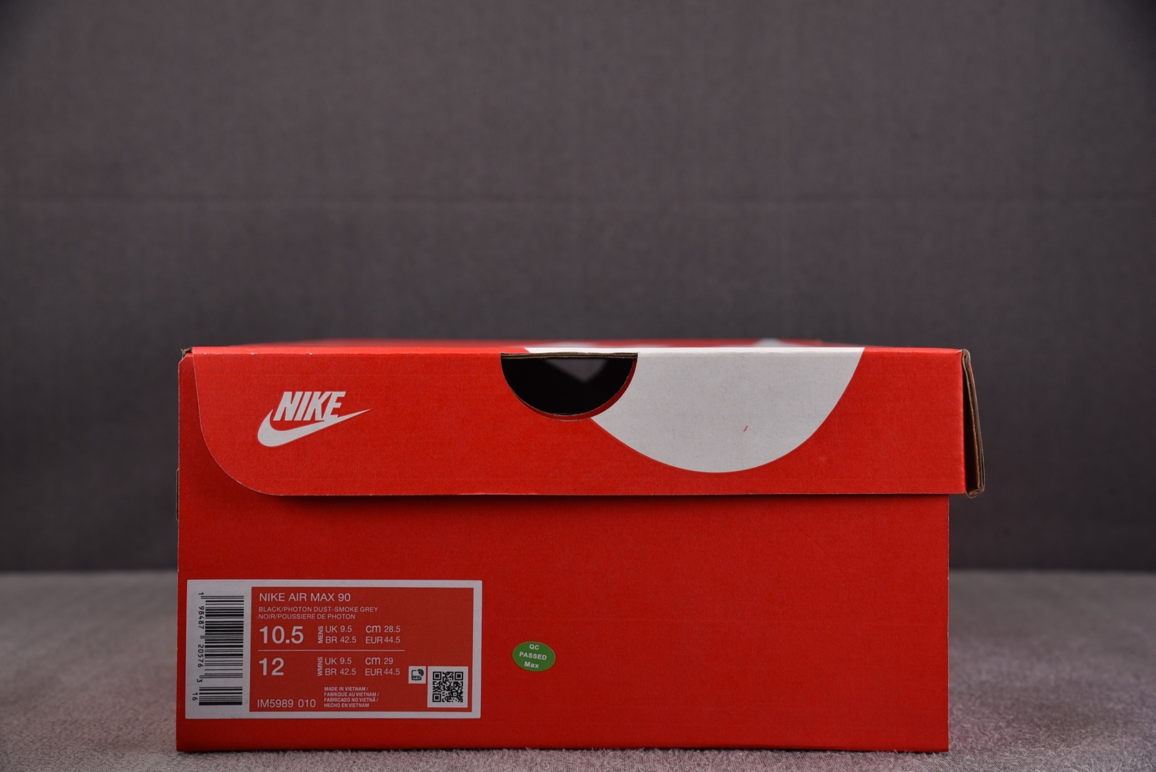 Max 尺码39-46纯原版出品-NK Air Max 90 Anthracite Black 灰黑 I