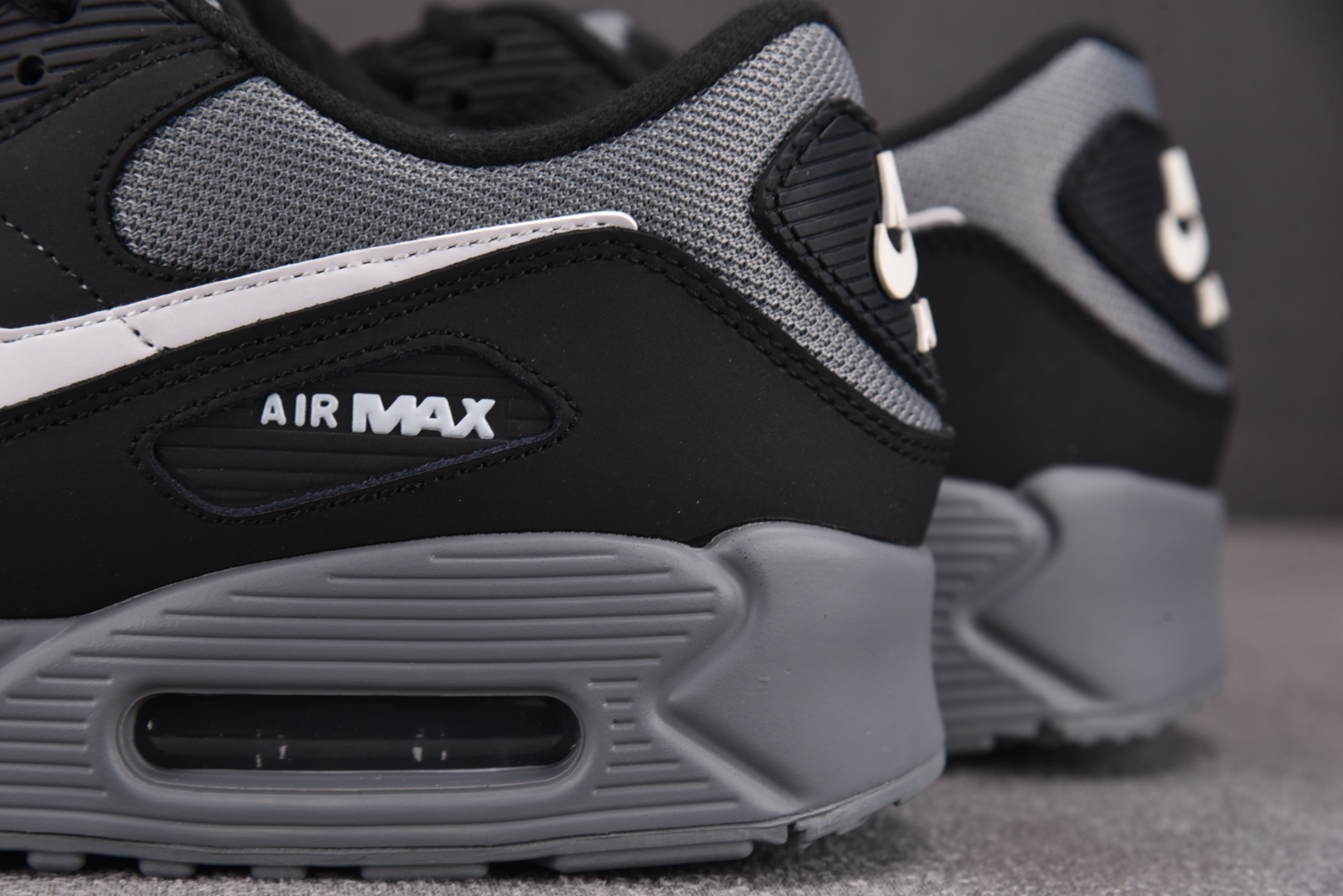 Max 尺码39-46纯原版出品-NK Air Max 90 Anthracite Black 灰黑 I