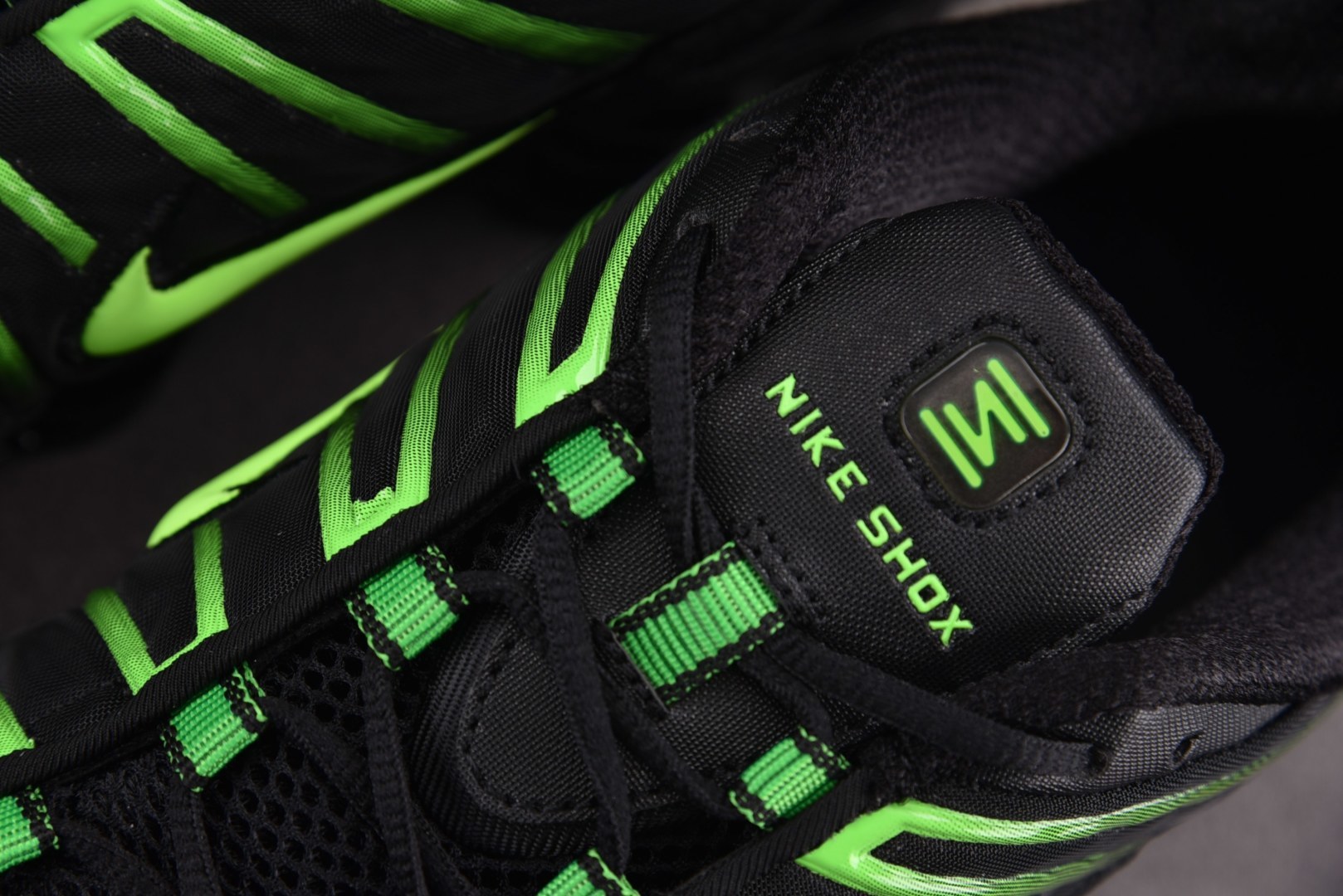 Mam 尺码:39-47.5纯原版出品-NK Shox TL Black Green Strike 黑绿