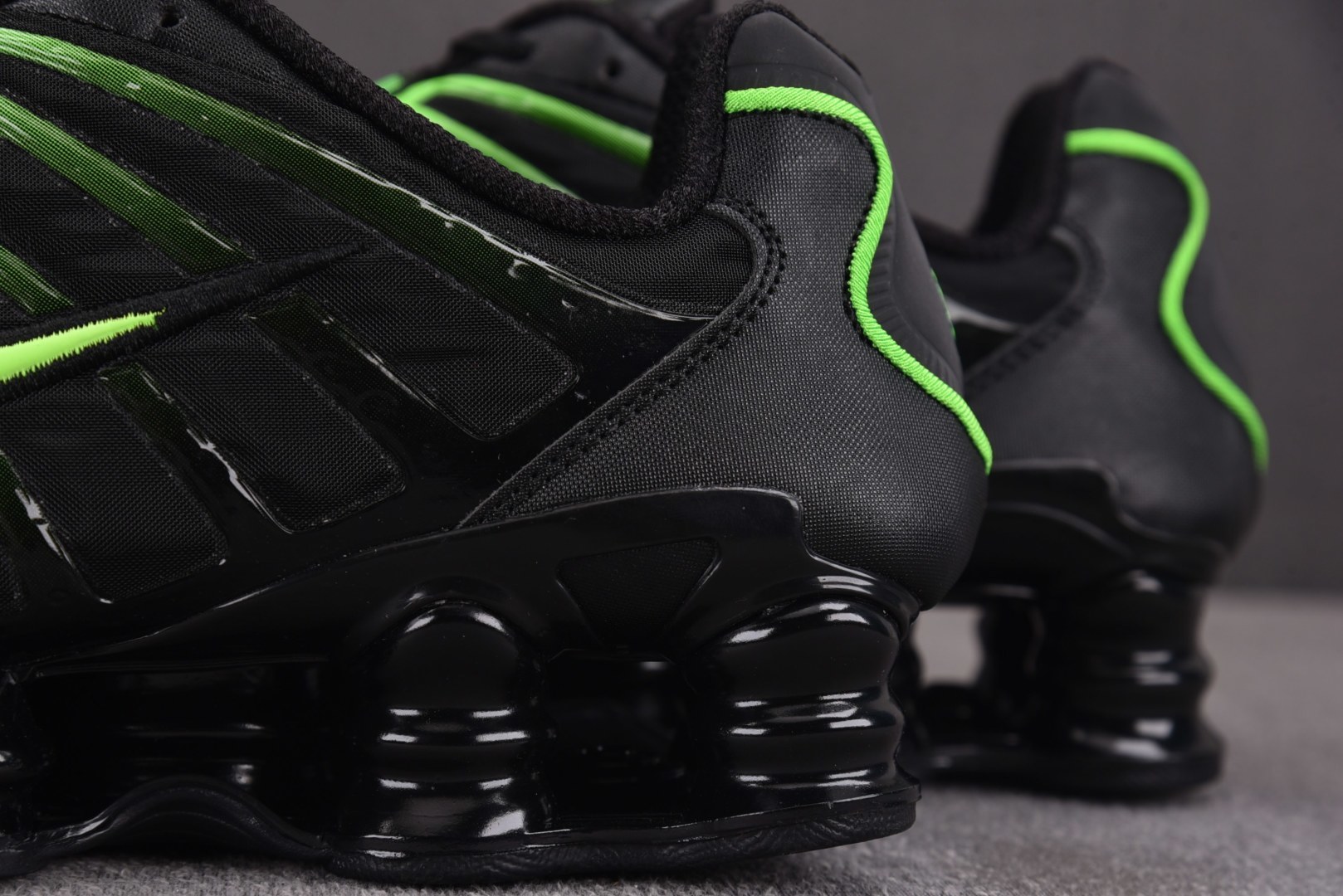 Mam 尺码:39-47.5纯原版出品-NK Shox TL Black Green Strike 黑绿