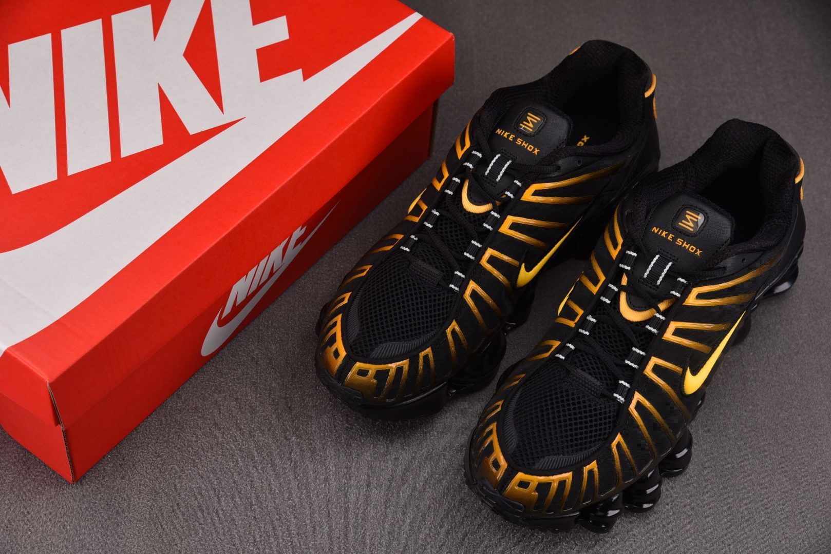 Mam 尺码:39-47.5纯原版出品-NK Shox TL Black University Gold