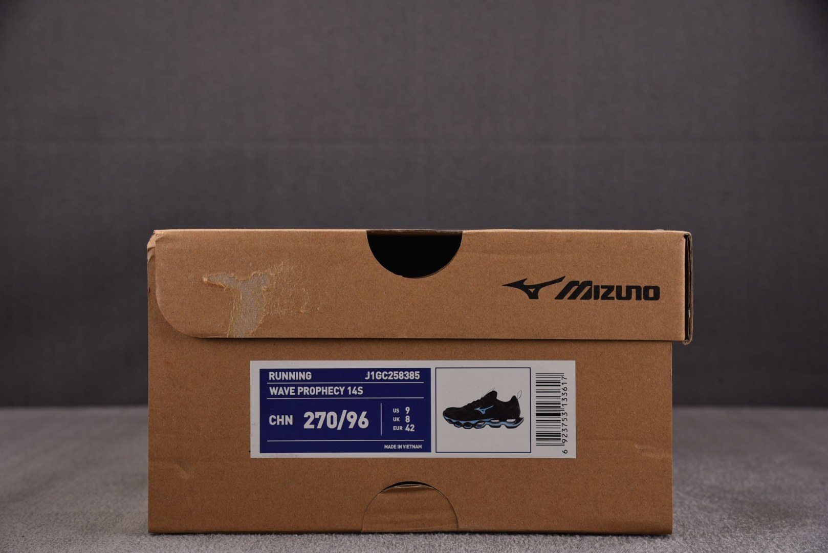Mizuno Wave Prophecy 14S 黑蓝J1GC尺寸36-46YZ039