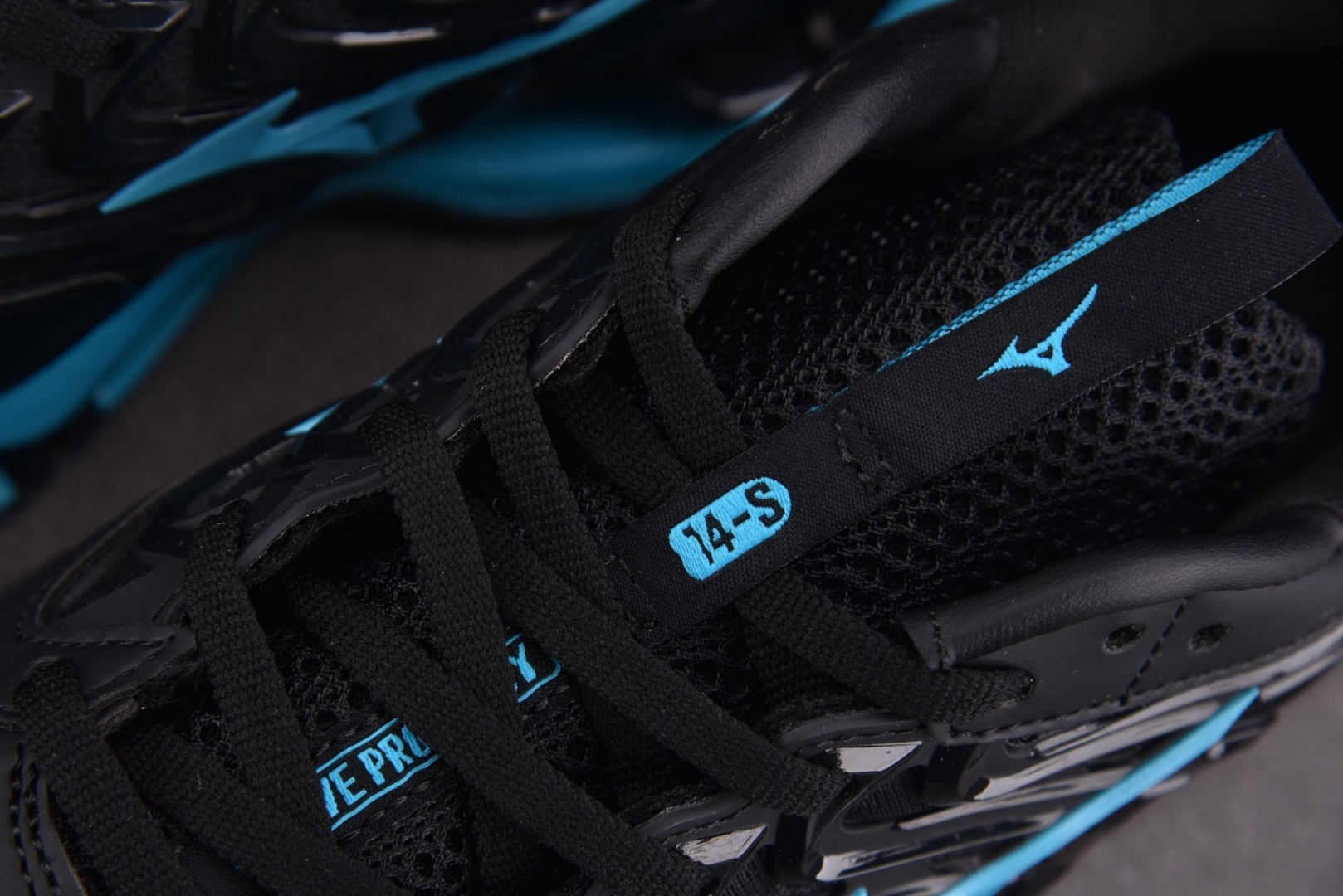 Mizuno Wave Prophecy 14S 黑蓝J1GC尺寸36-46YZ039