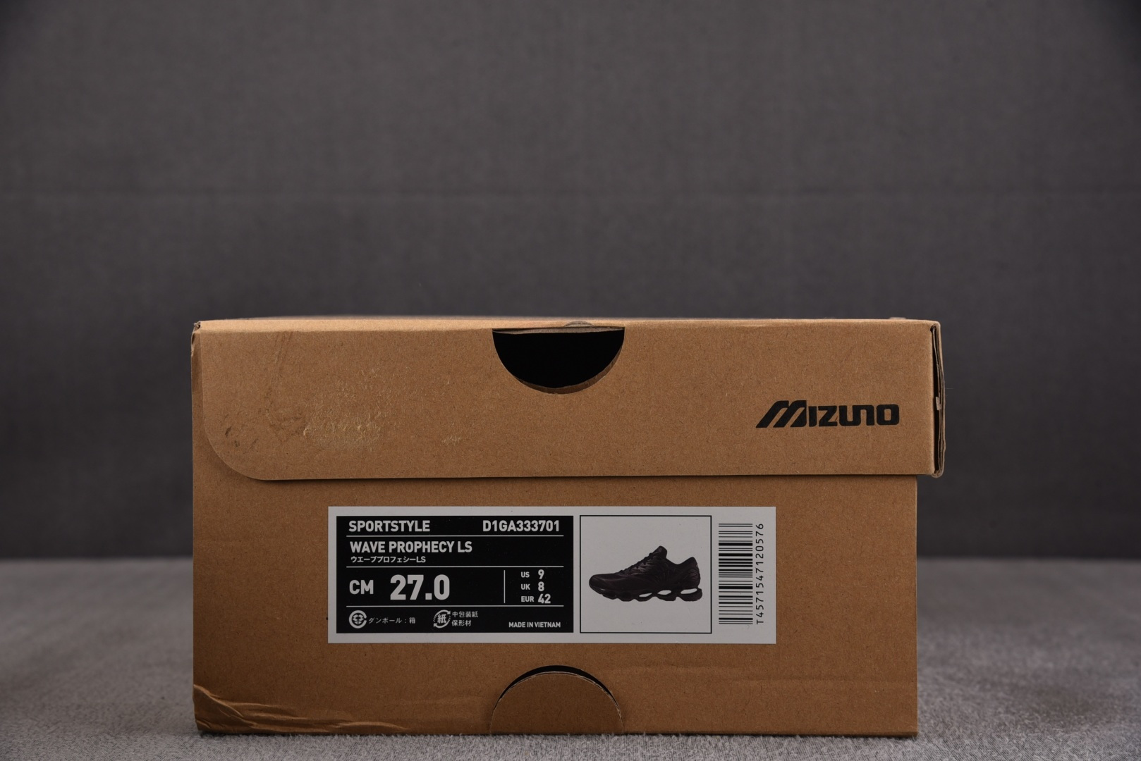 Mizuno Wave Prophecy LS 黑色 D1GA尺寸36-46YZ039