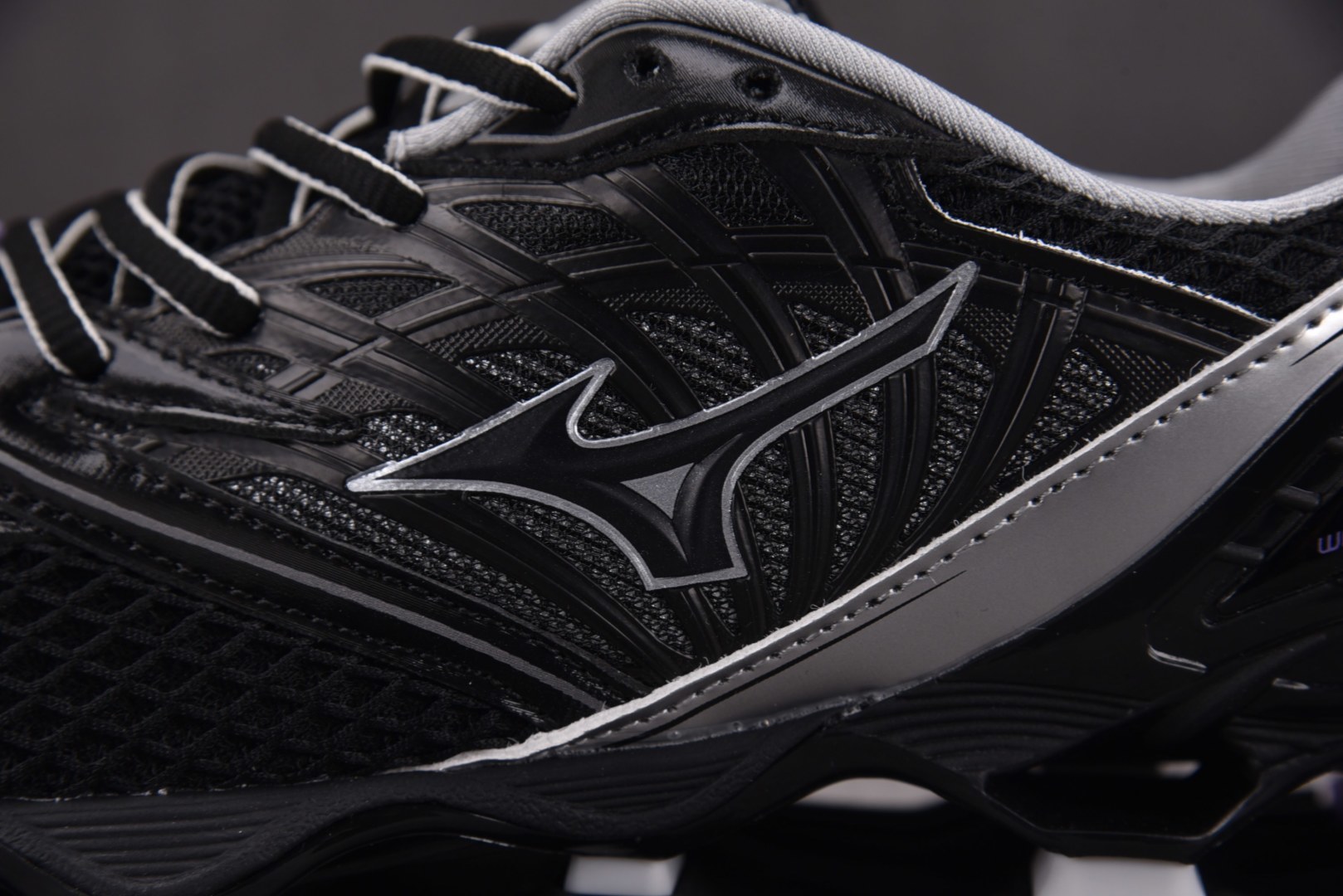 Mizuno Wave Prophecy LS 黑银紫 D1GA尺寸36-46 YZ039