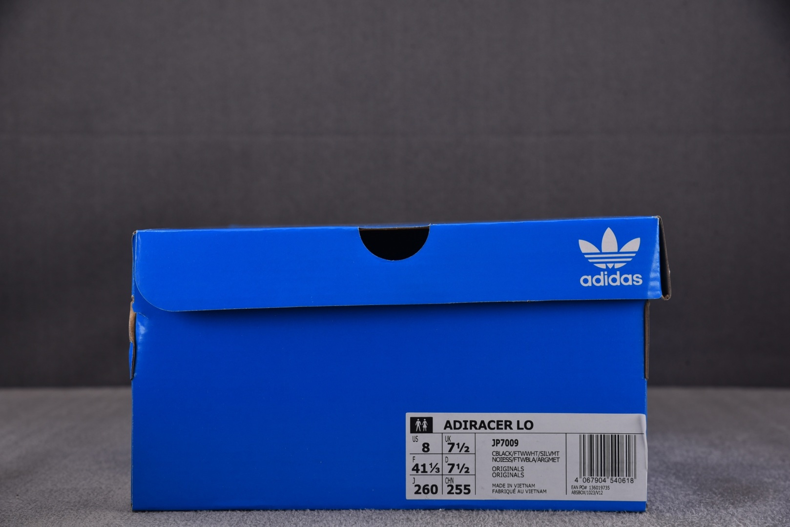 AD Adi Racer Lo Core Black White 黑白 jp-7129 size 36 