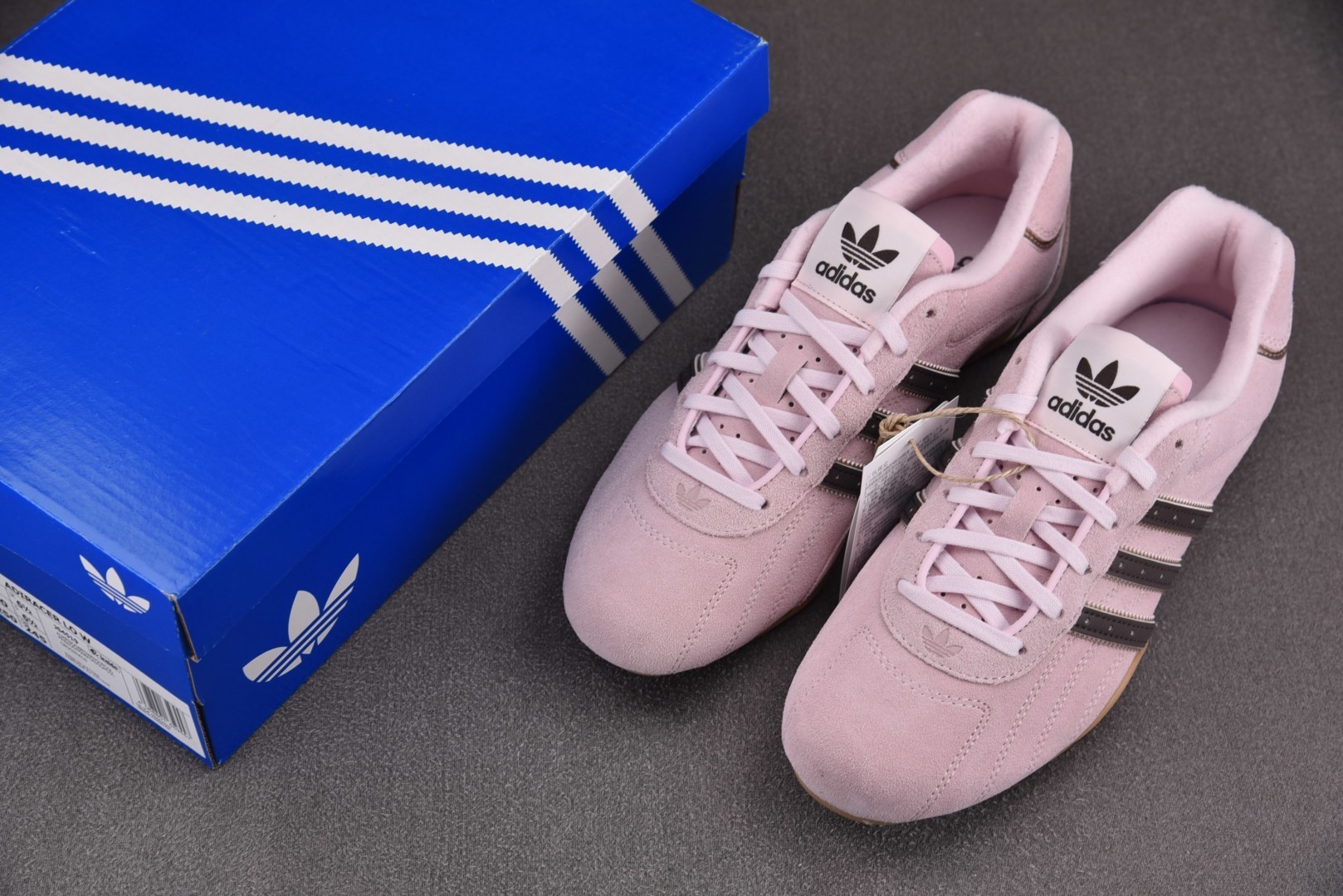 AD Adiracer Lo Almost Pink Dark Brown Pink (Women's)
