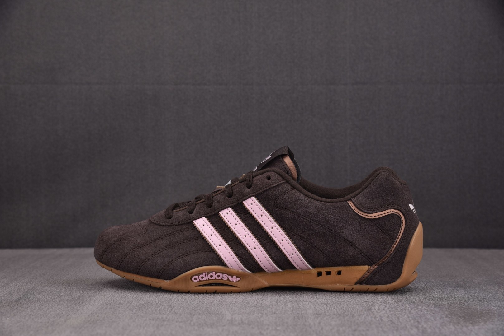 AD Adiracer Lo Dark Brown Clear Pink Gum (Women's) 棕