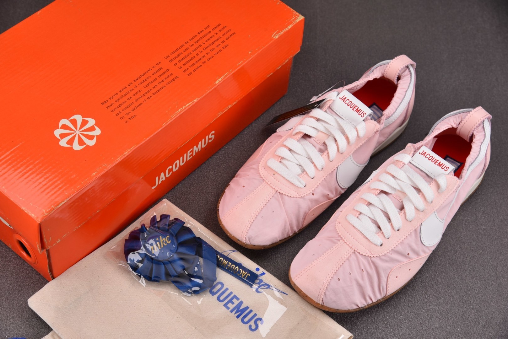 【纯原】NK Moon Shoe SP Jacquemus Aluminum Pink (Women's