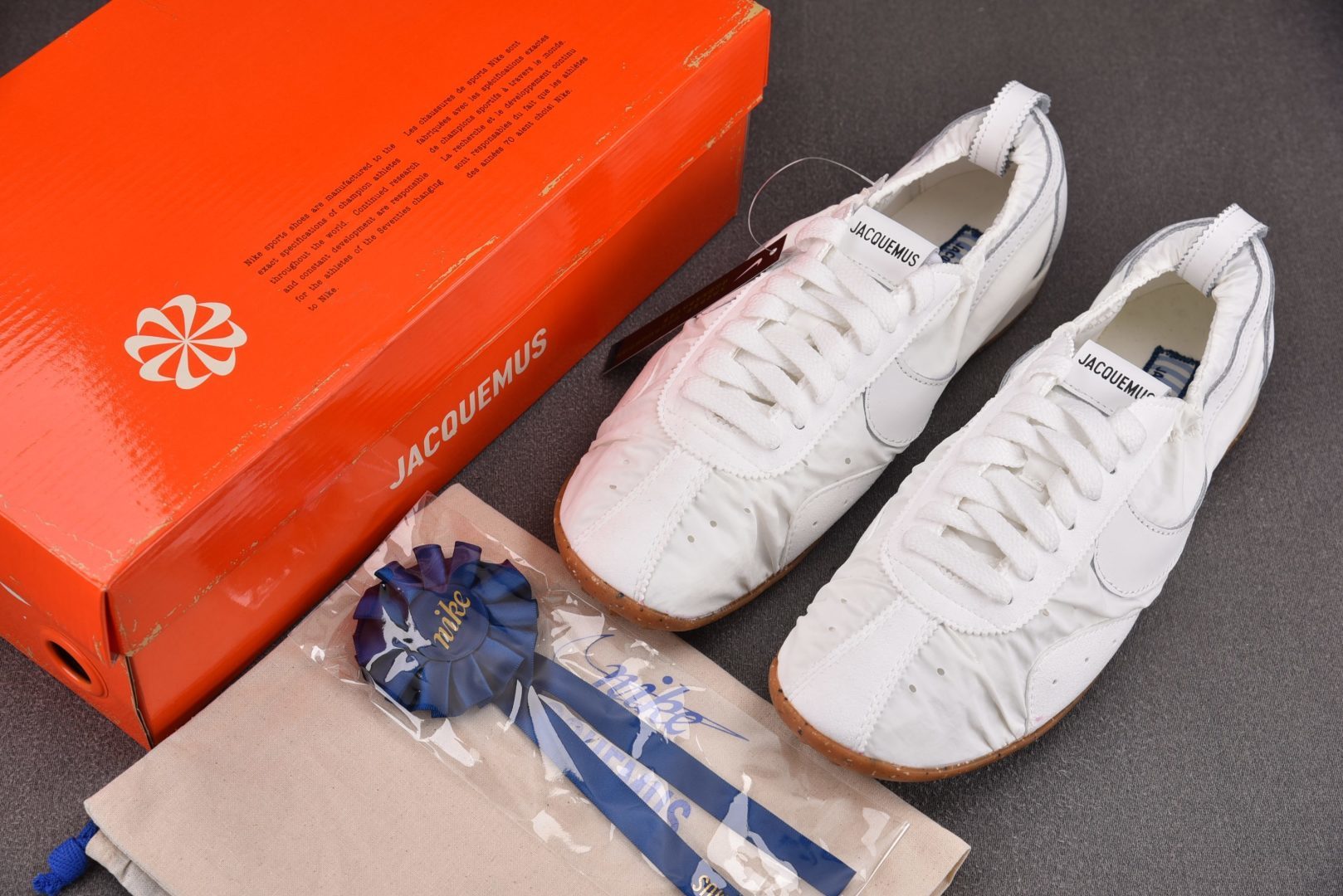 【纯原】NK Moon Shoe SP Jacquemus Soft Pearl (Women's) 白