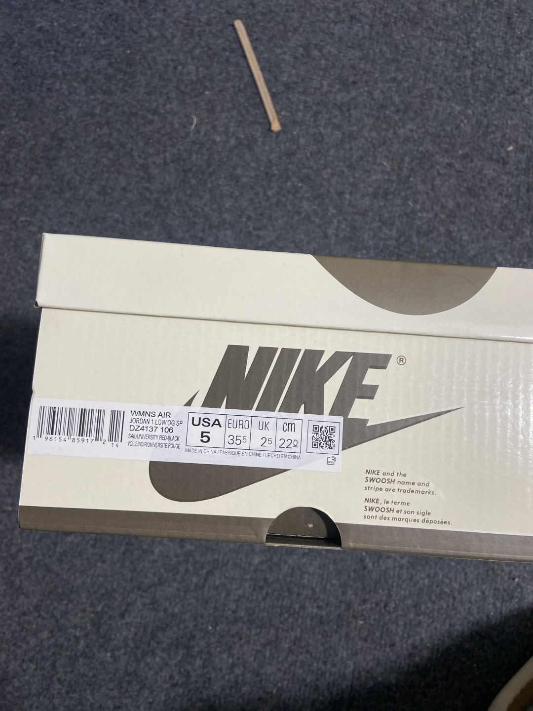 Travis Scott x Jordan Air Jordan 1 倒钩 5.0 皮革 Low 