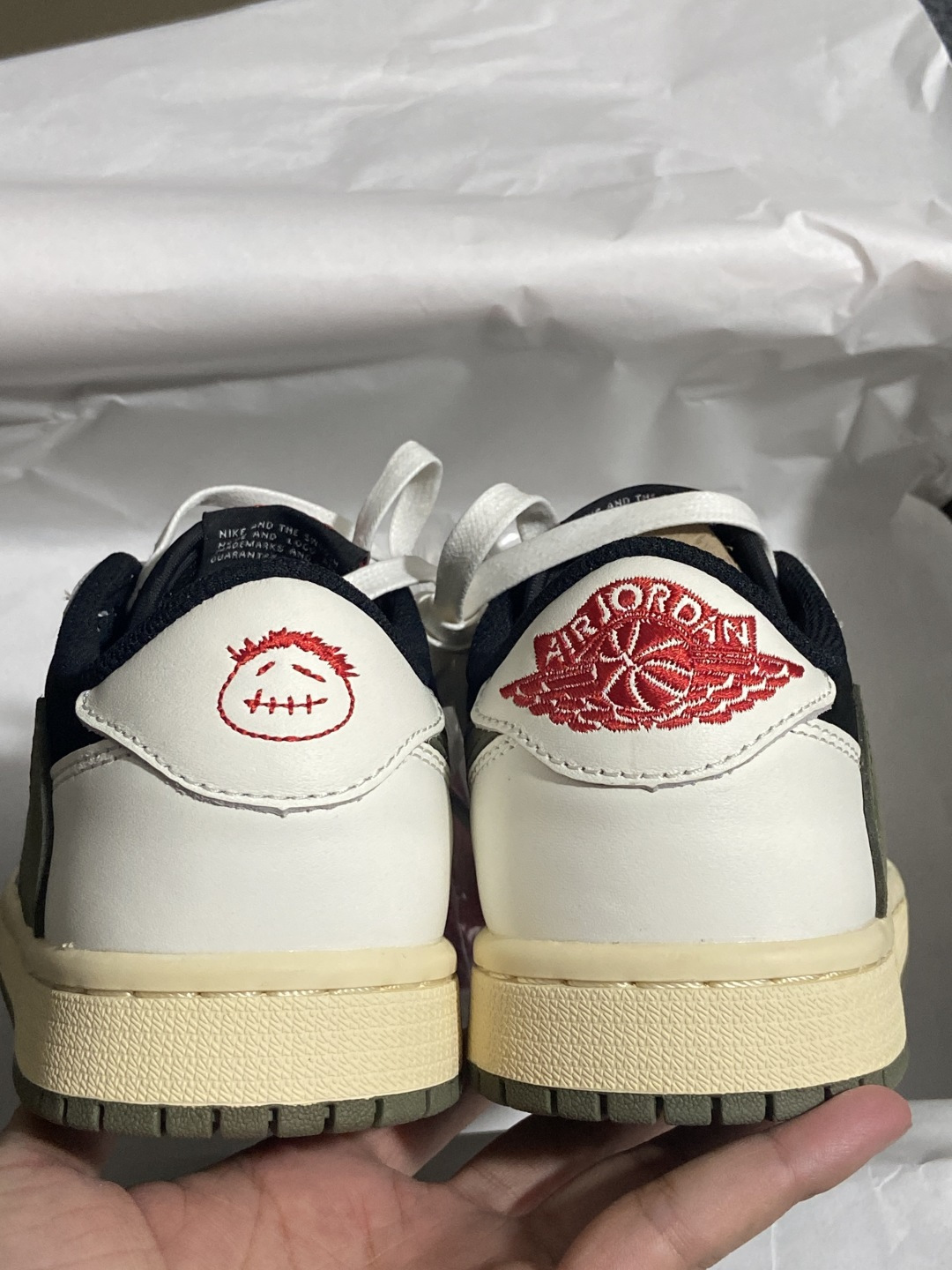 Travis Scott x Jordan Air Jordan 1 倒钩 5.0 皮革 Low 