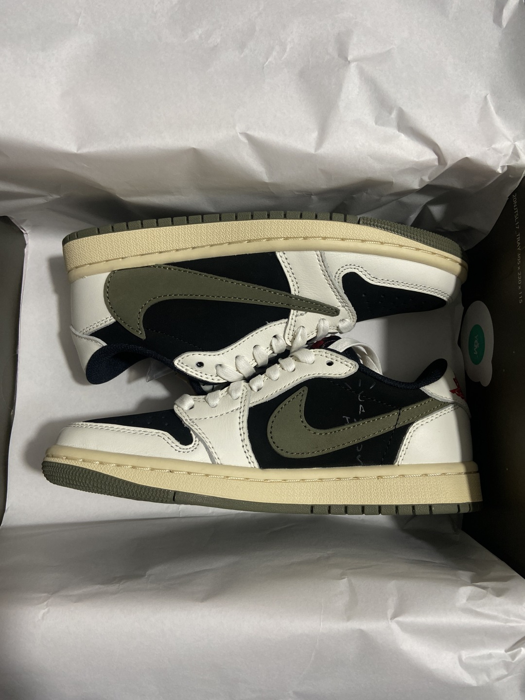 Travis Scott x Jordan Air Jordan 1 倒钩 5.0 皮革 Low 
