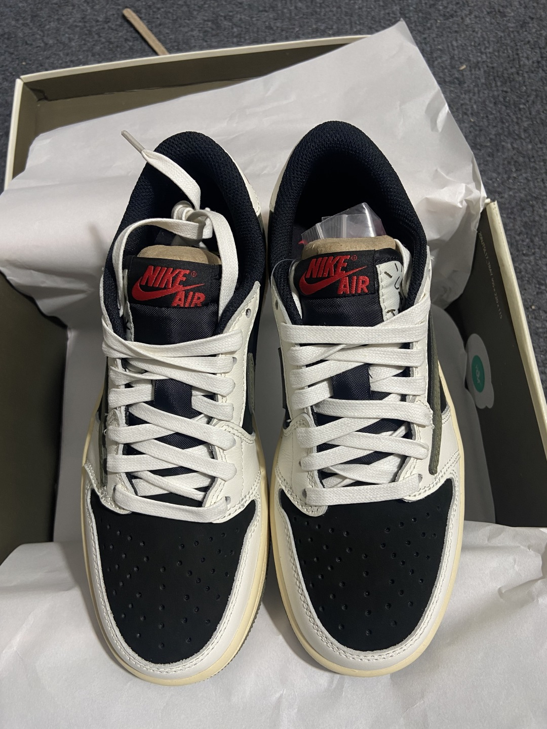 Travis Scott x Jordan Air Jordan 1 倒钩 5.0 皮革 Low 
