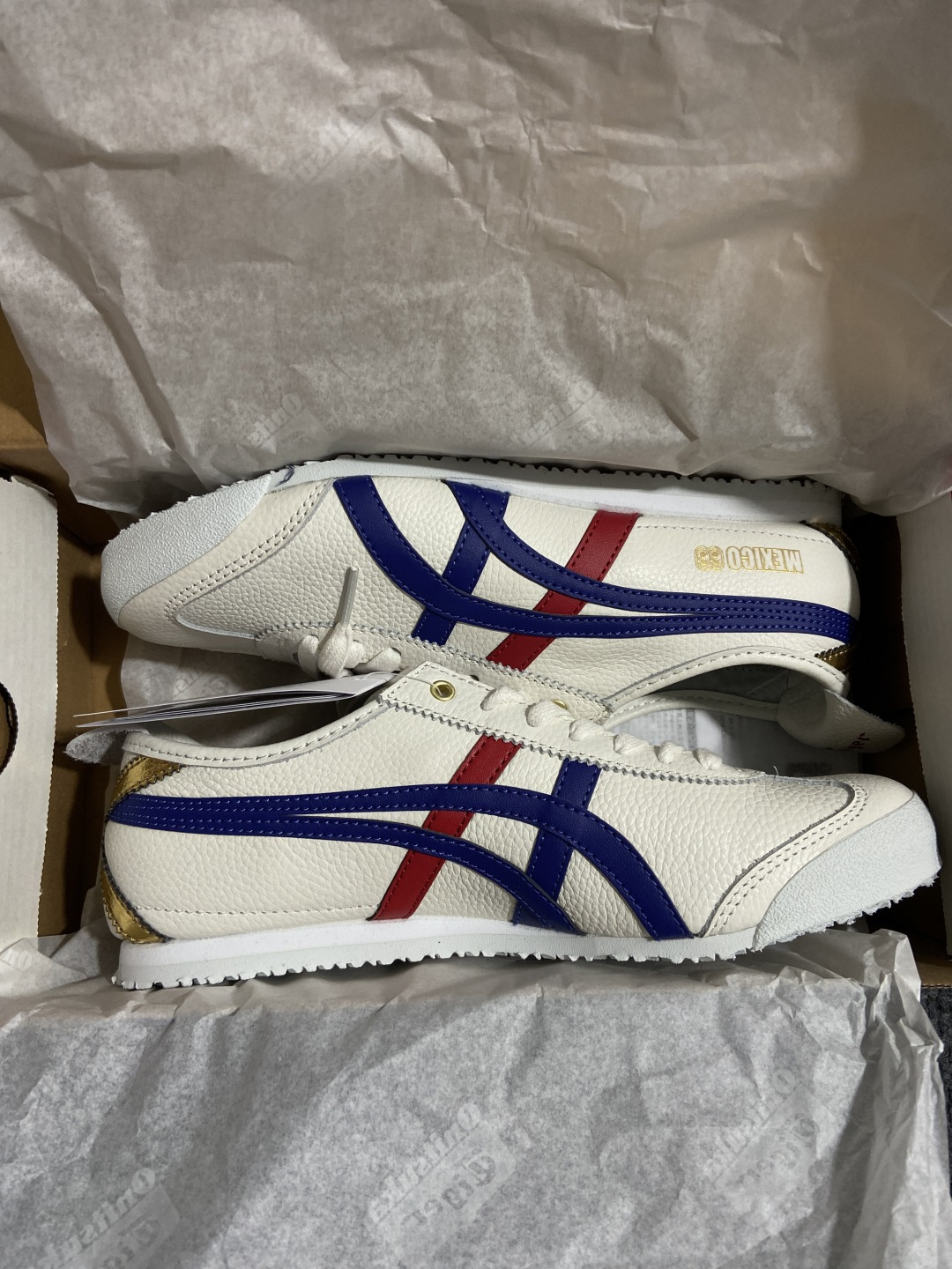 Onitsuka Tiger鬼塚虎MEXICO 66 SD VIN男女款休闲德训鞋D507L-0152 
