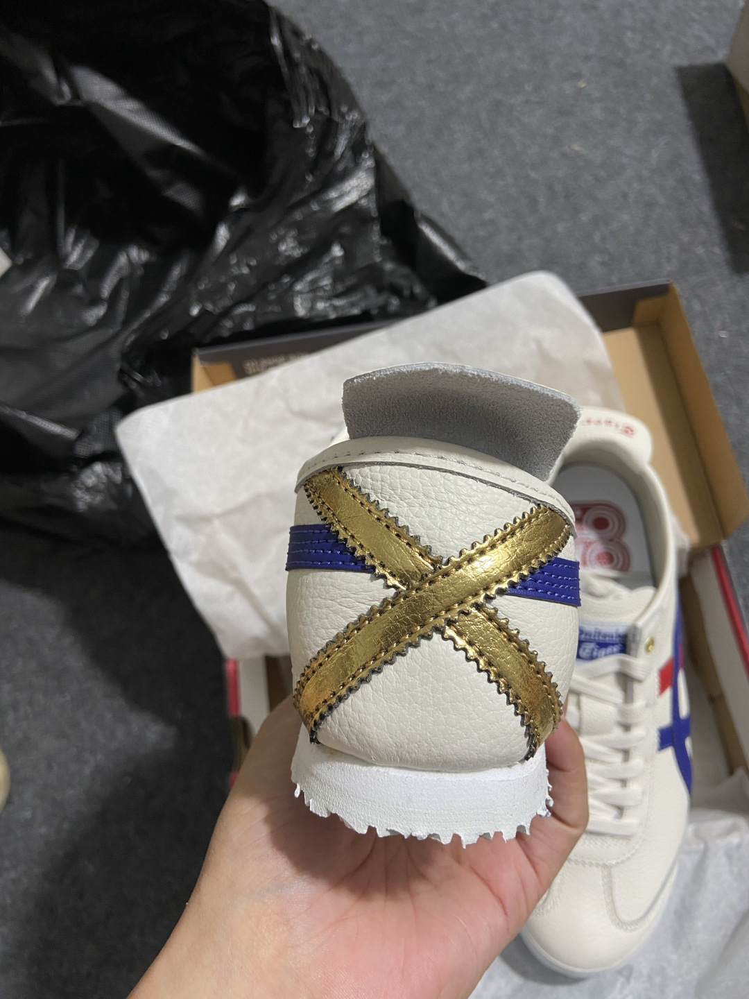 Onitsuka Tiger鬼塚虎MEXICO 66 SD VIN男女款休闲德训鞋D507L-0152 