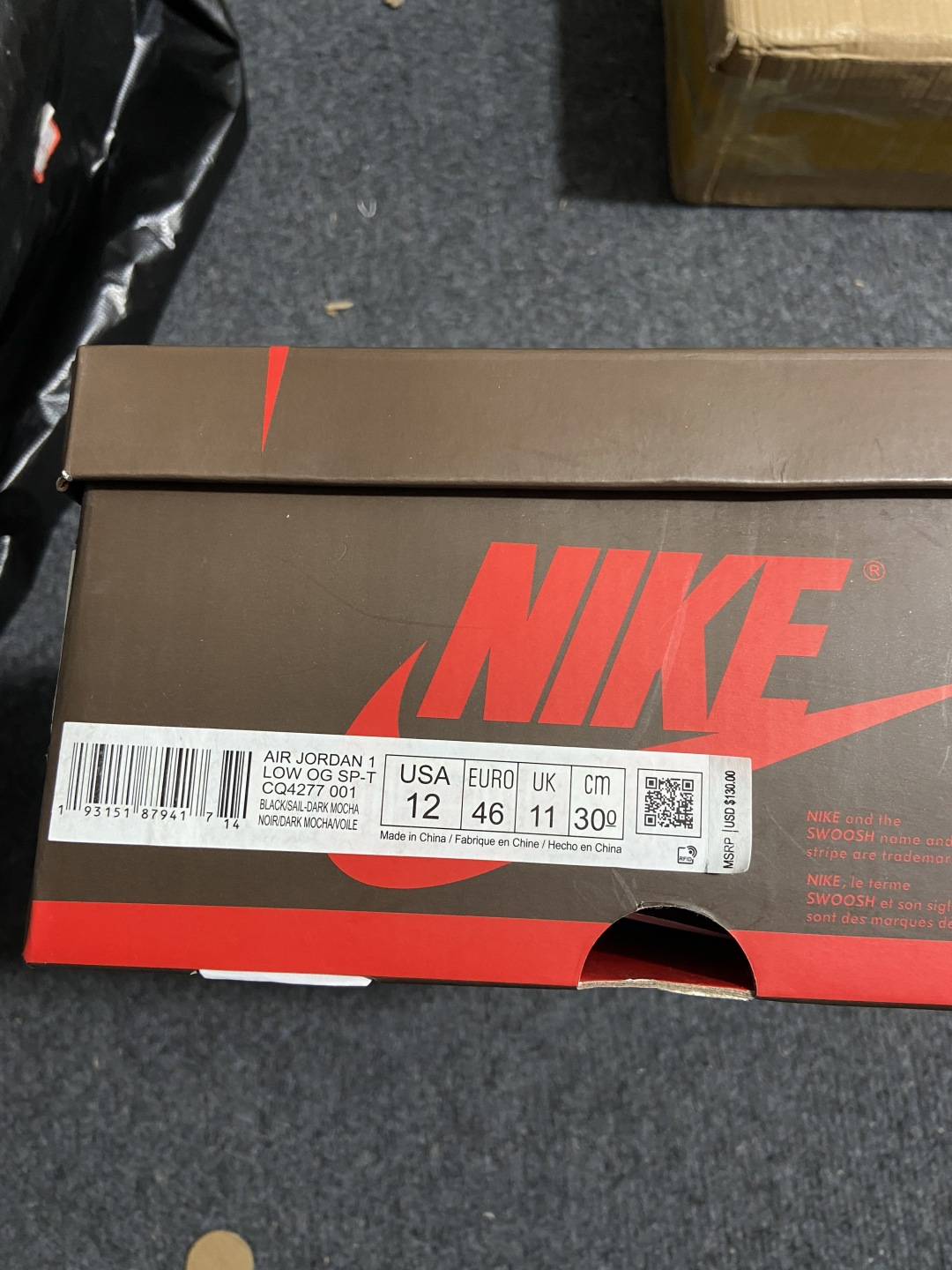 AJ1 Low 尺码:36-48.5纯原出品-Travis Scott x Air Jordan 1 L