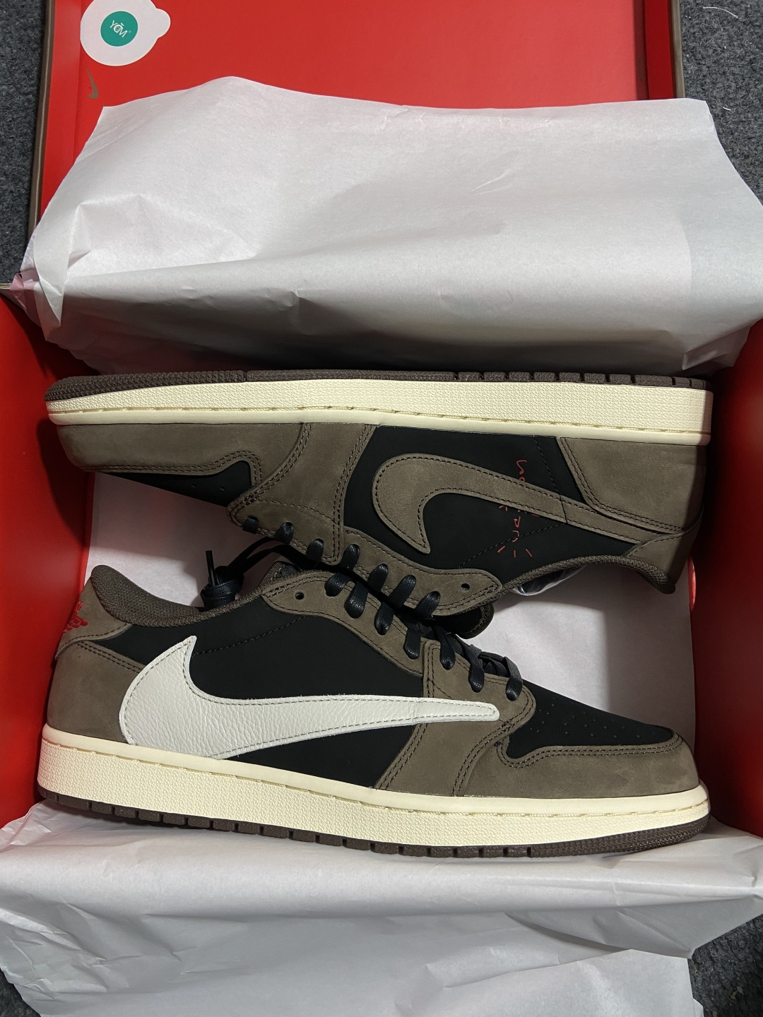 AJ1 Low 尺码:36-48.5纯原出品-Travis Scott x Air Jordan 1 L