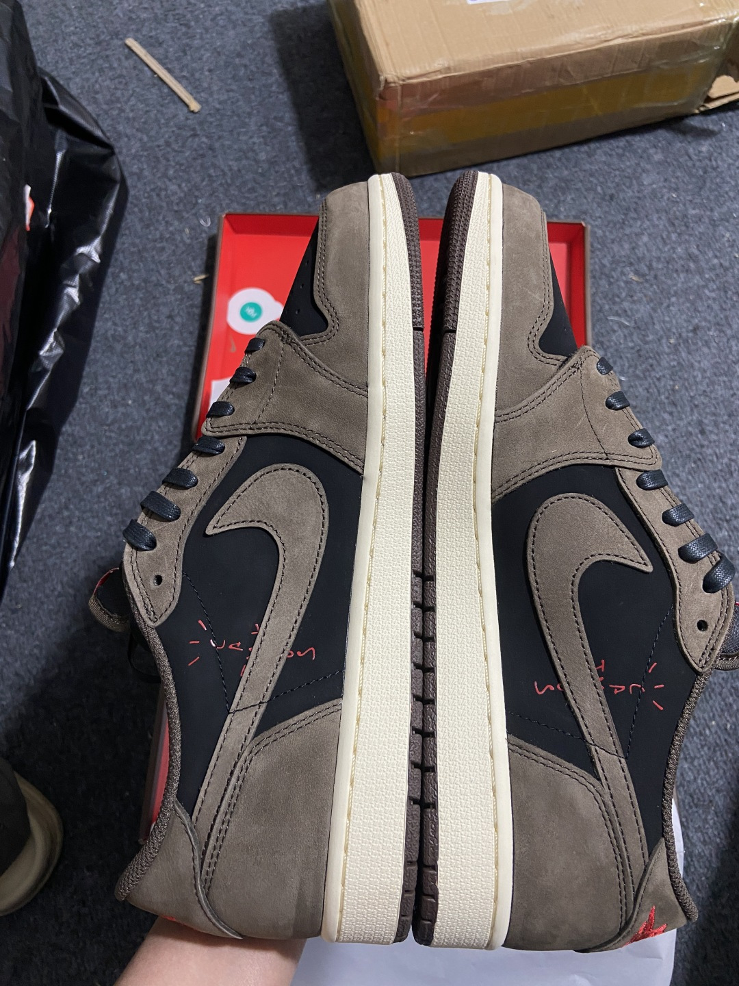 AJ1 Low 尺码:36-48.5纯原出品-Travis Scott x Air Jordan 1 L