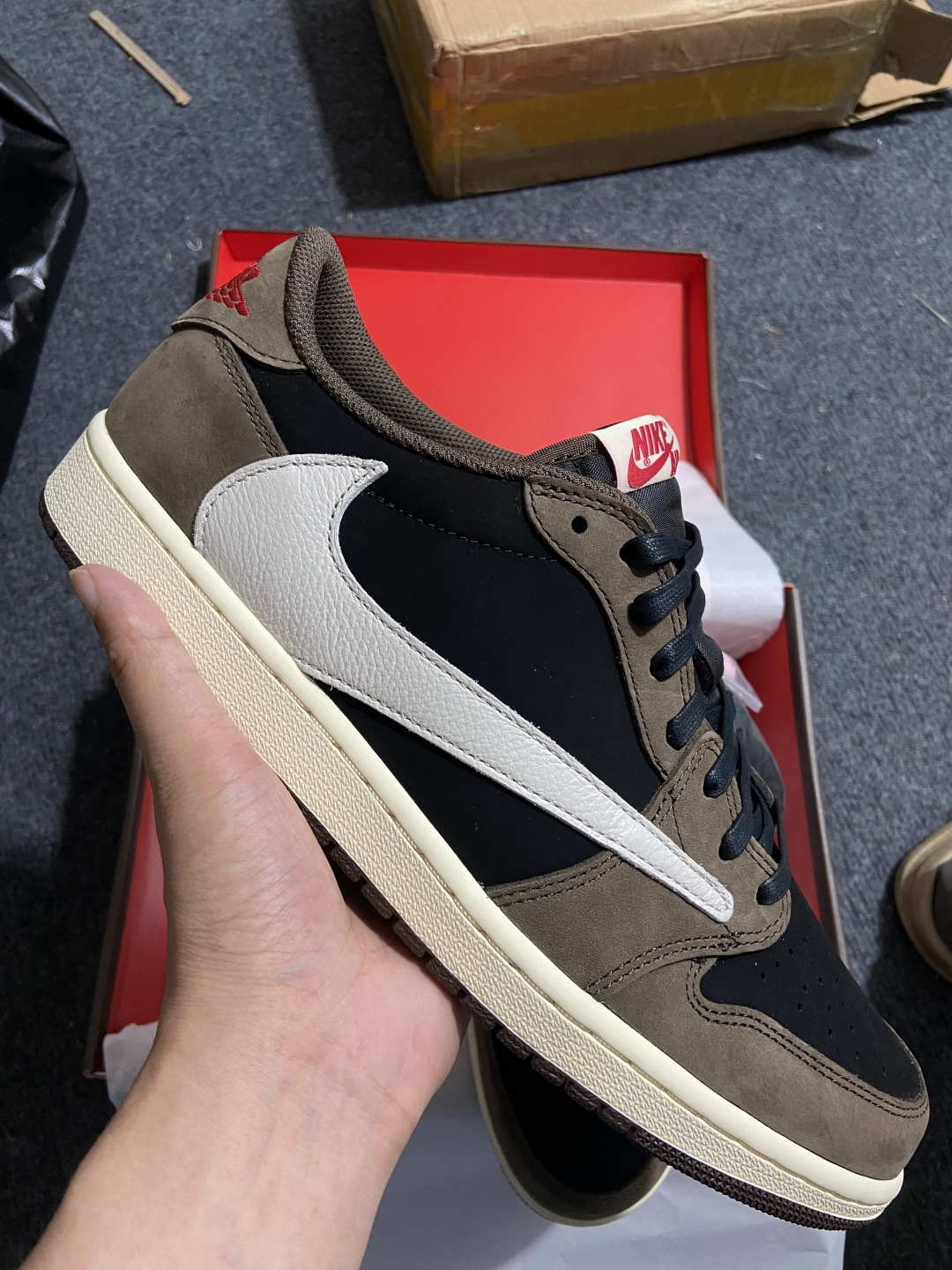 AJ1 Low 尺码:36-48.5纯原出品-Travis Scott x Air Jordan 1 L