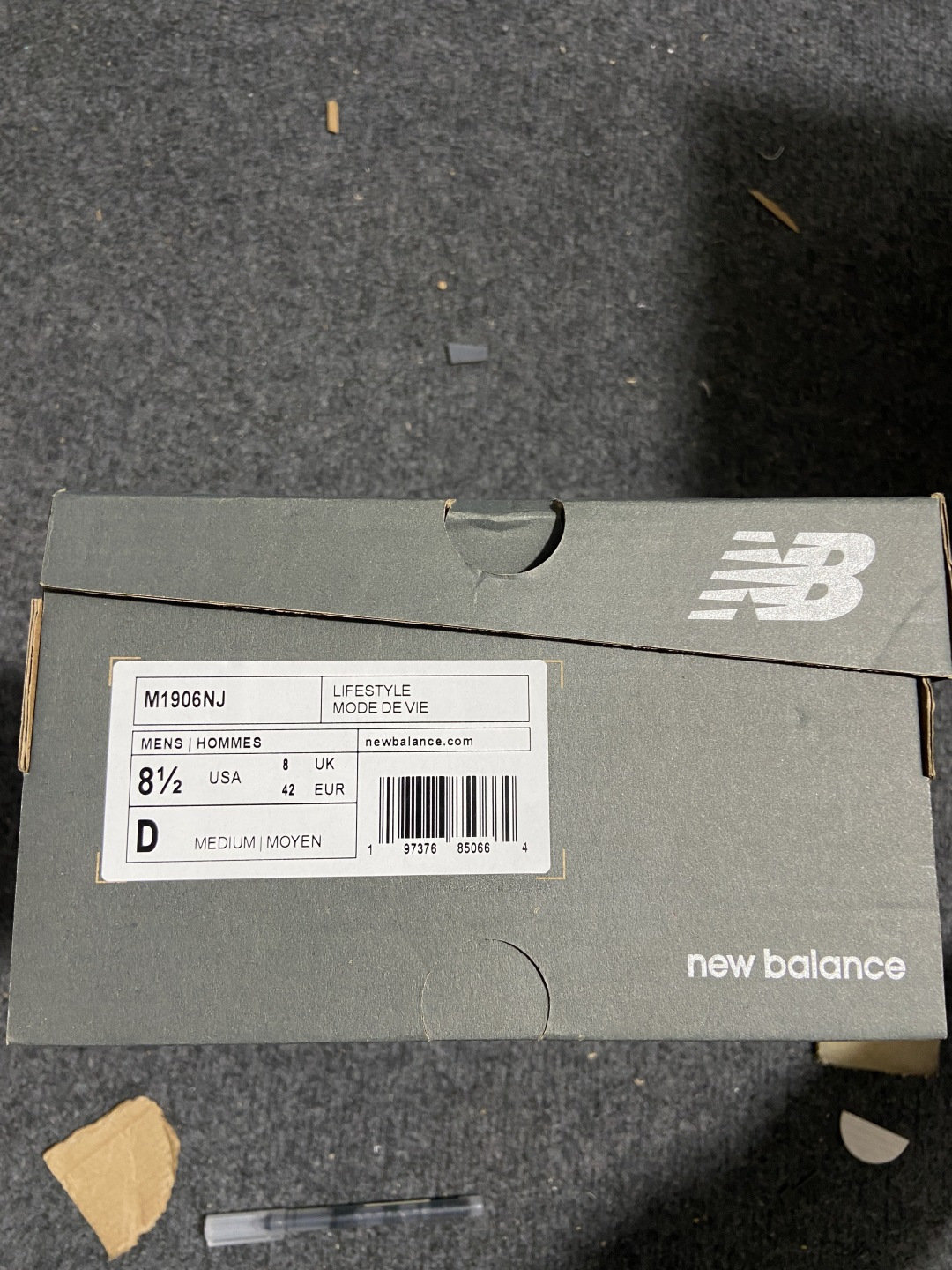 New Balance 1906系列复古老爹风休闲运动慢跑鞋M1906NJ #YZ010#鞋款灵感源自设