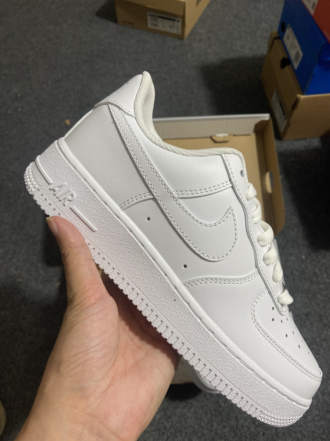 NK Air Force 1 Low '07 空军一号低帮经典板鞋 全白 36-39 DD8959-10