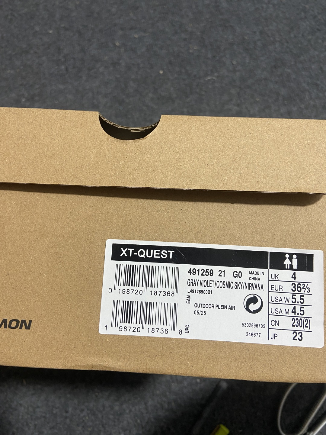 【绿x升级版】Salomon XT-QUEST ADV 萨洛蒙情侣款户外机能鞋 薰衣草紫 马卡龙配色全新