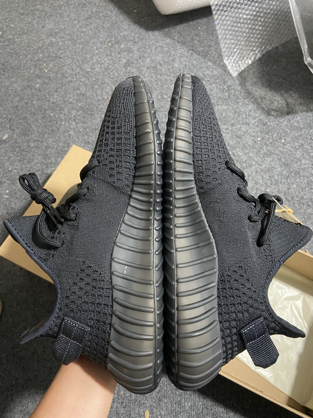 Yeezy黑武士 尺码:36-50 纯原版出品-Yeezy Boost 350 V2“Onyx”黑武士 玛瑙 HQ454