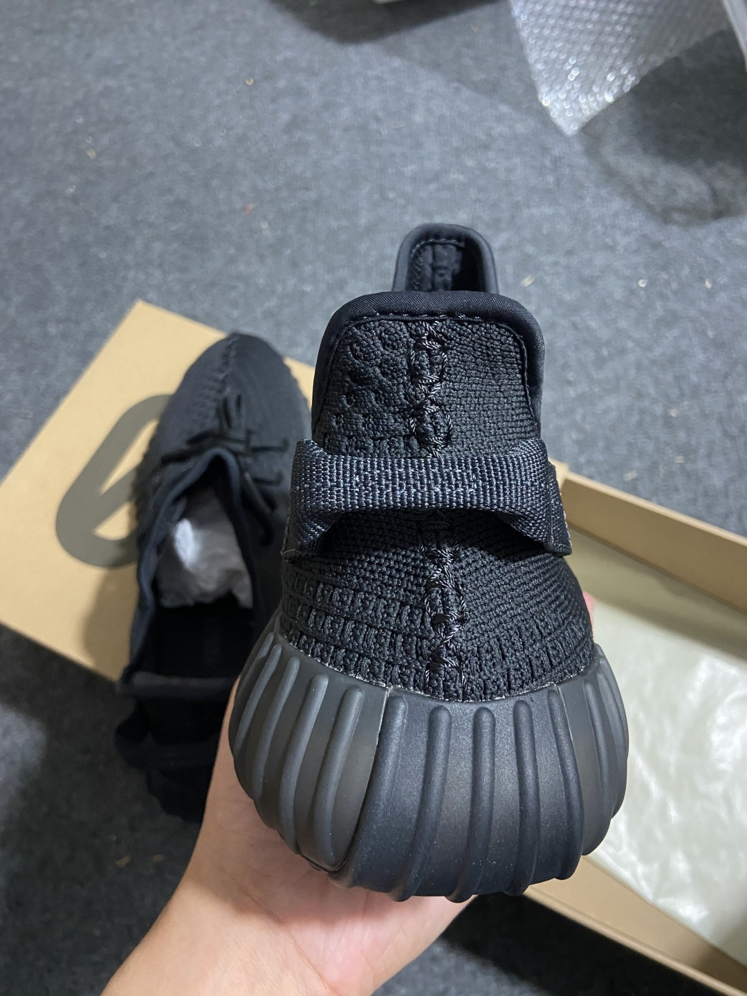 Yeezy黑武士 尺码:36-50 纯原版出品-Yeezy Boost 350 V2“Onyx”黑武士 玛瑙 HQ454