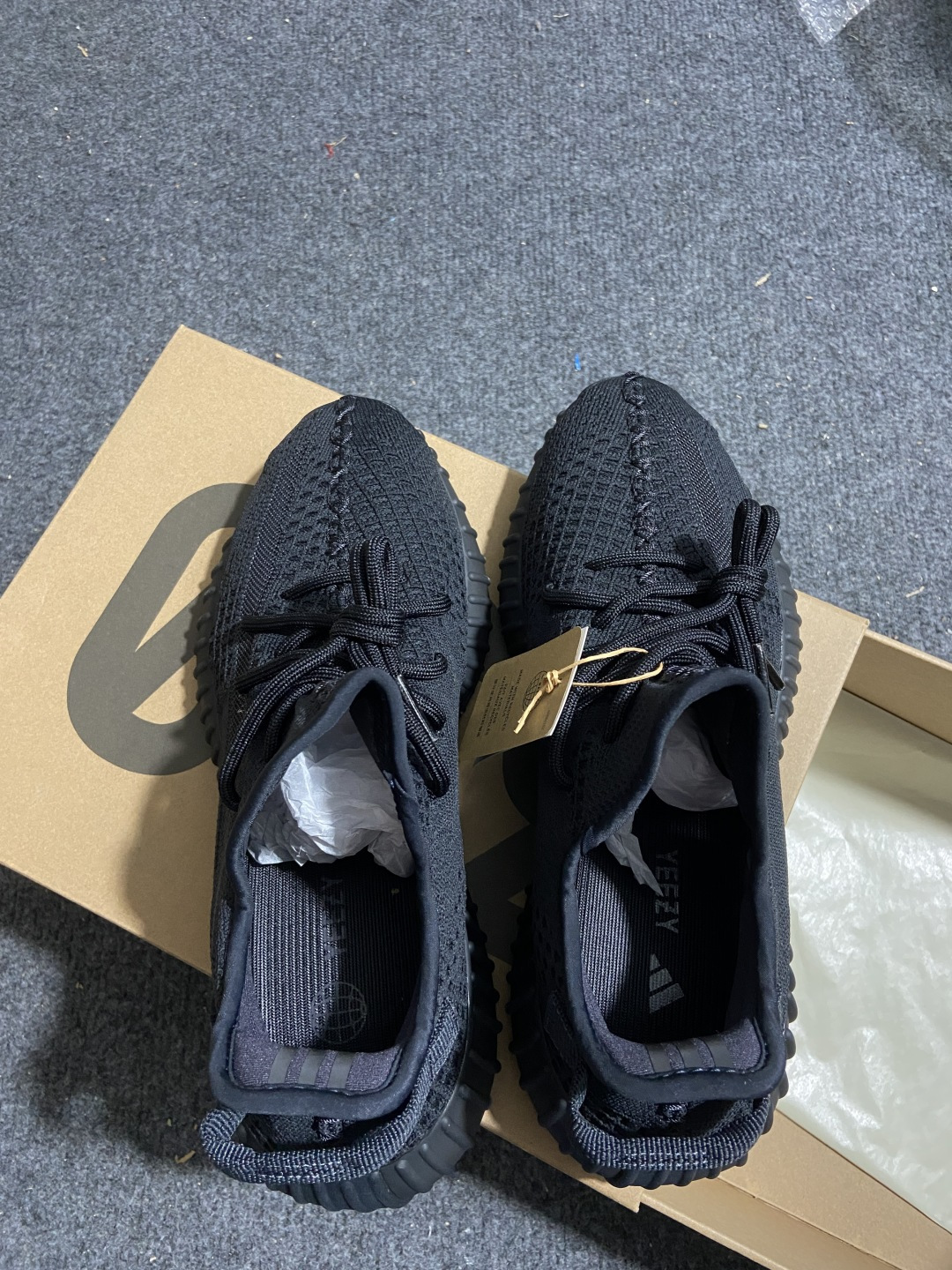 Yeezy黑武士 尺码:36-50 纯原版出品-Yeezy Boost 350 V2“Onyx”黑武士 玛瑙 HQ454
