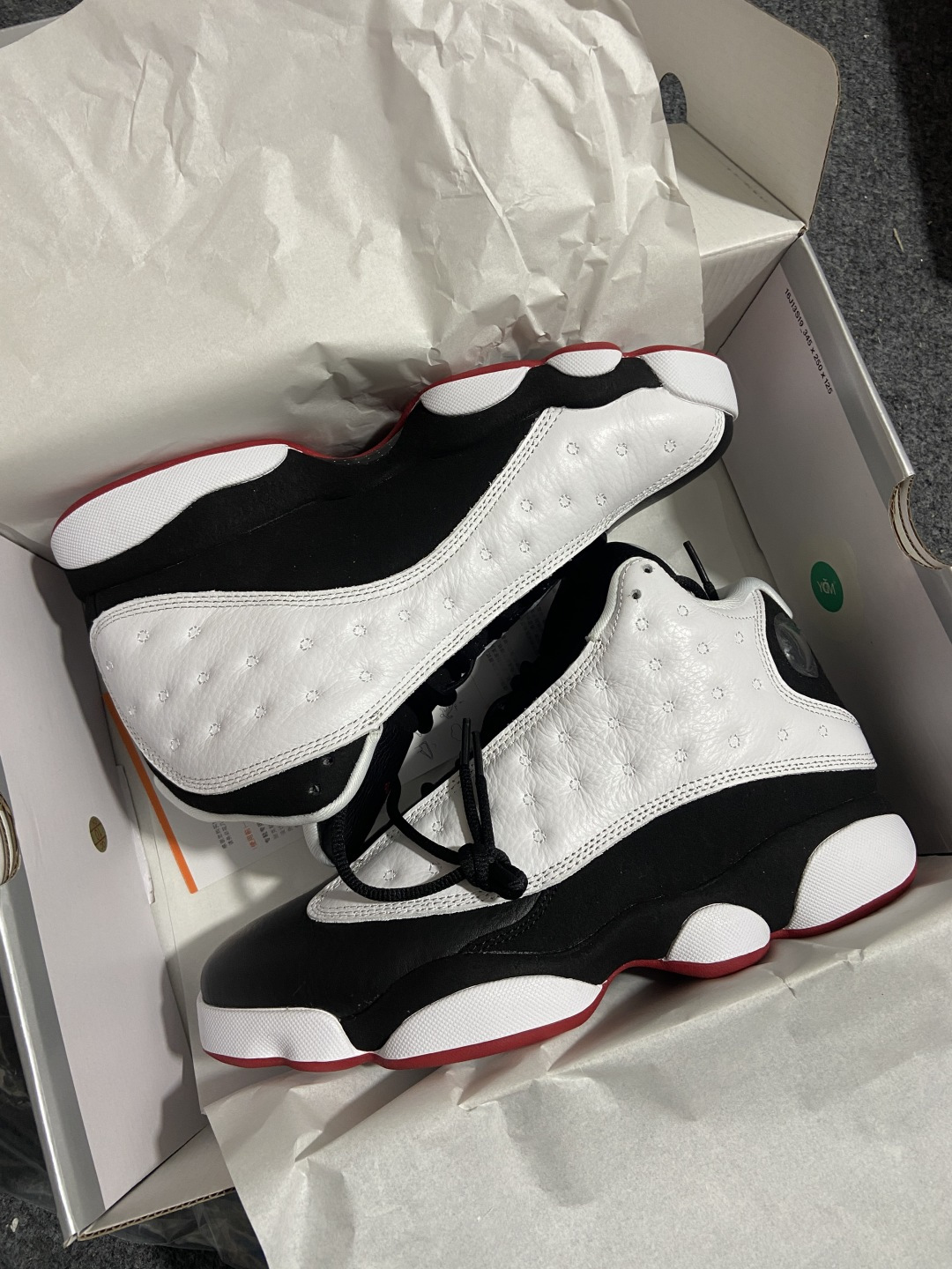 AJ13 尺码:40-47.5 纯原版出品-Air Jordan 13 He Got Game(2018)熊猫 -104 AJ13 尺码:40-47.5 纯原版出品-Air Jordan 13 He Got Game(2018)熊猫 -104