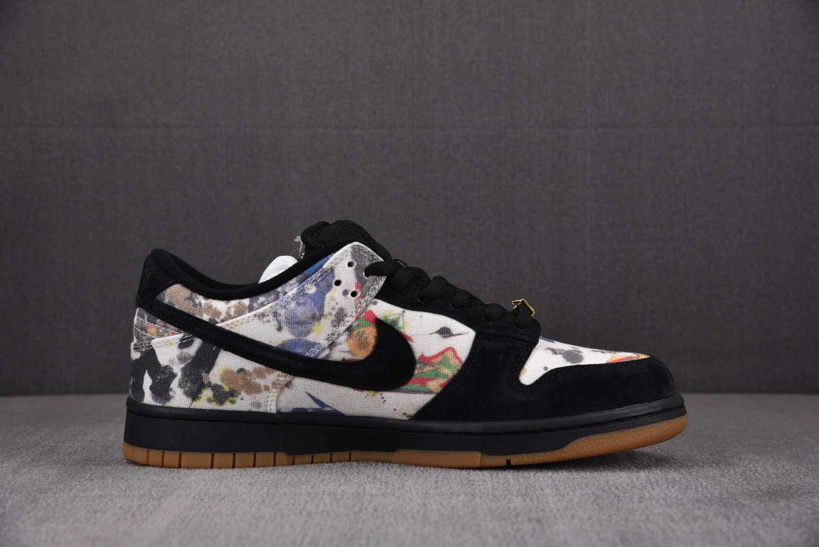 ¥:420 Supreme x NK SB Dunk Low“Rammellzee”Sup联名 黑彩 FD8778-00