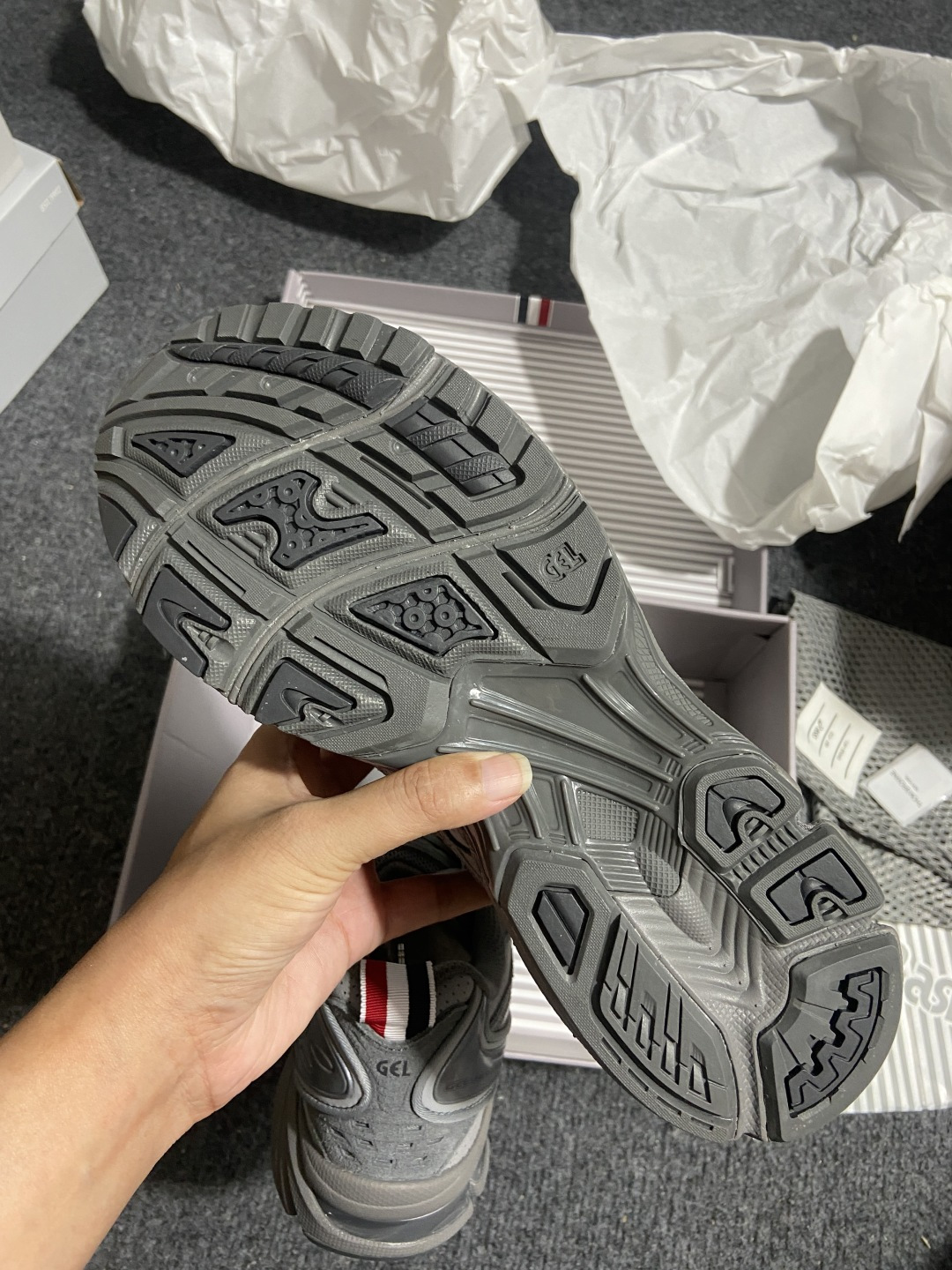 ASICS Gel-Kayano 14 Thom Browne Grey 灰色 1203B110-020 #YZ004 