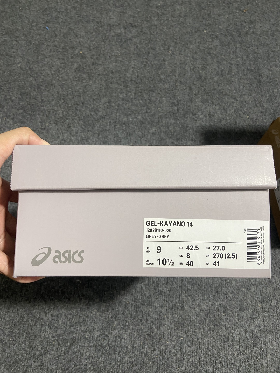 ASICS Gel-Kayano 14 Thom Browne Grey 灰色 1203B110-020 #YZ004 