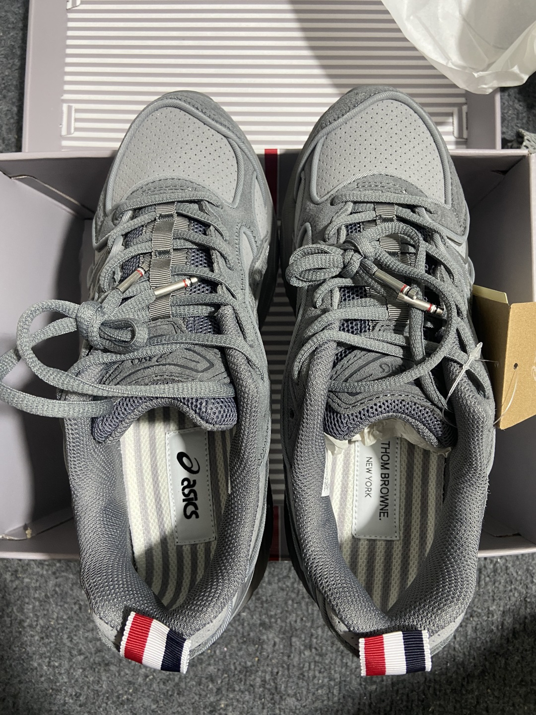 ASICS Gel-Kayano 14 Thom Browne Grey 灰色 1203B110-020 #YZ004 