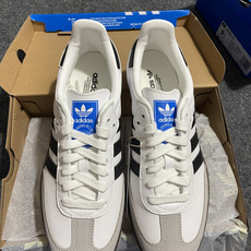 Original 尺码:35.5-46 升级版纯原-AD Original Samba OG 复古经典轻便板鞋 黑白 B Original 尺码:35.5-46 升级版纯原-AD Original Samba OG 复古经典轻便板鞋 黑白 B