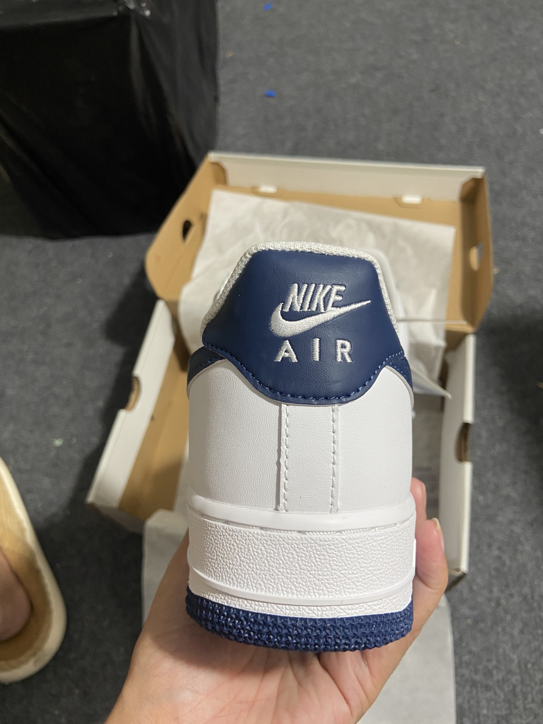 独家实拍✨ HY版本 纯原级别 Nike Air Force 1 Low 原厂冲刀皮料切割干净 无任何毛边 清洁度细节完