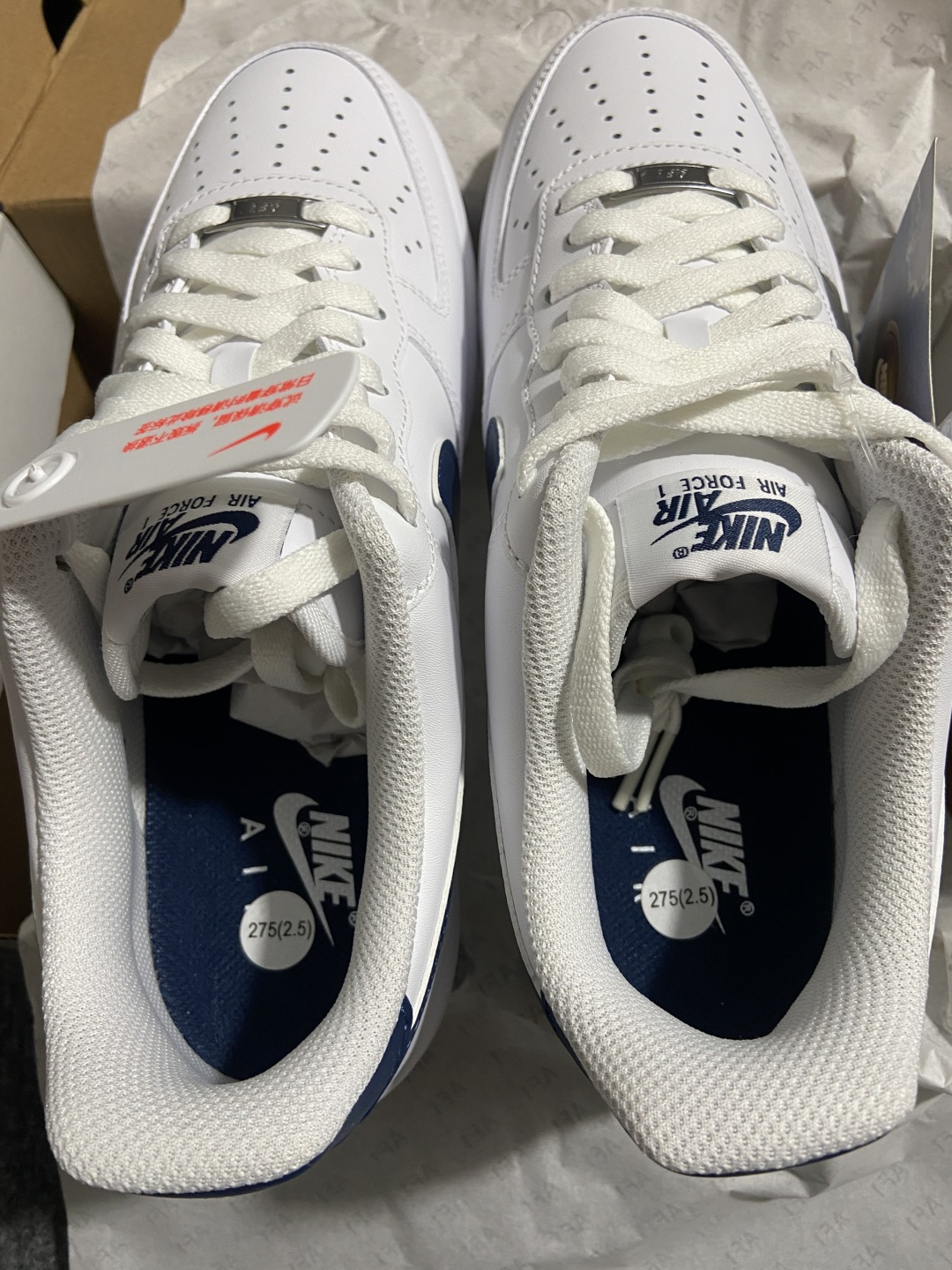 独家实拍✨ HY版本 纯原级别 Nike Air Force 1 Low 原厂冲刀皮料切割干净 无任何毛边 清洁度细节完