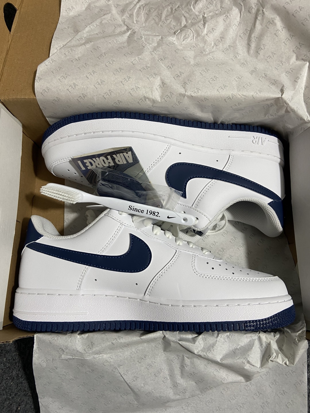 独家实拍✨ HY版本 纯原级别 Nike Air Force 1 Low 原厂冲刀皮料切割干净 无任何毛边 清洁度细节完