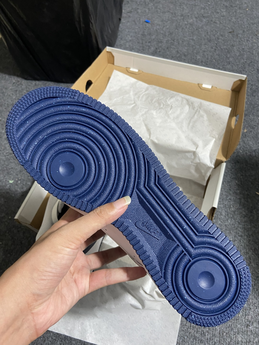 独家实拍✨ HY版本 纯原级别 Nike Air Force 1 Low 原厂冲刀皮料切割干净 无任何毛边 清洁度细节完