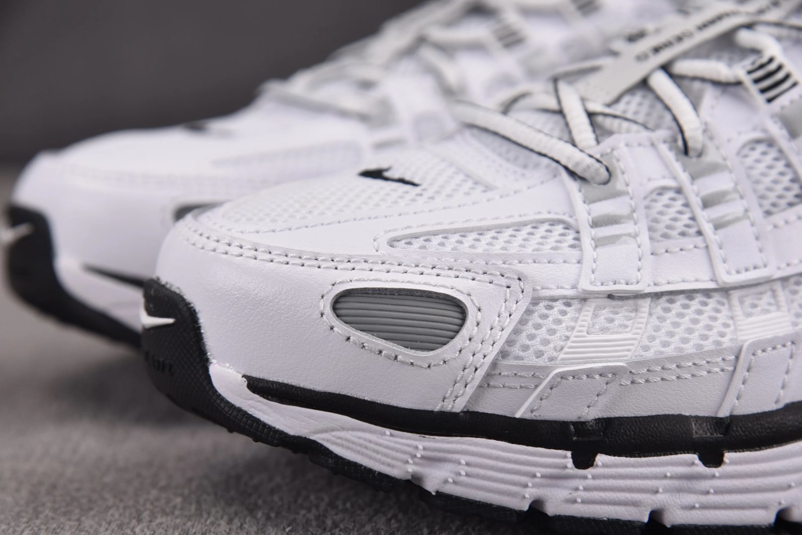 NK P-6000 White Metallic Silver Black 白色 CD6404-107 36-47.5 