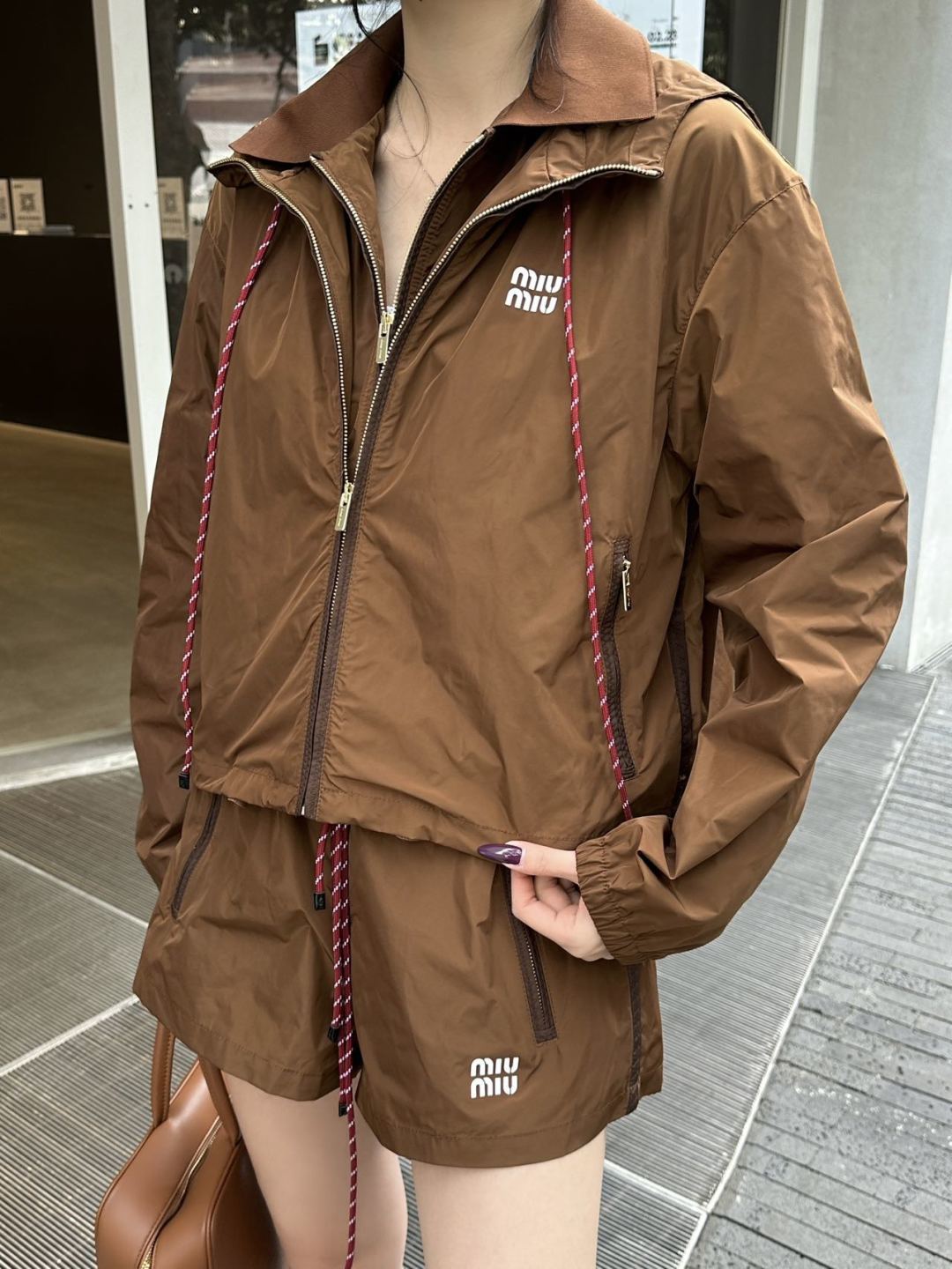 NO:297263,Vest shorts model pictures, shorts, alexander wang19860909马甲短裤模特图,,shorts,alexander wang,Women's clothing